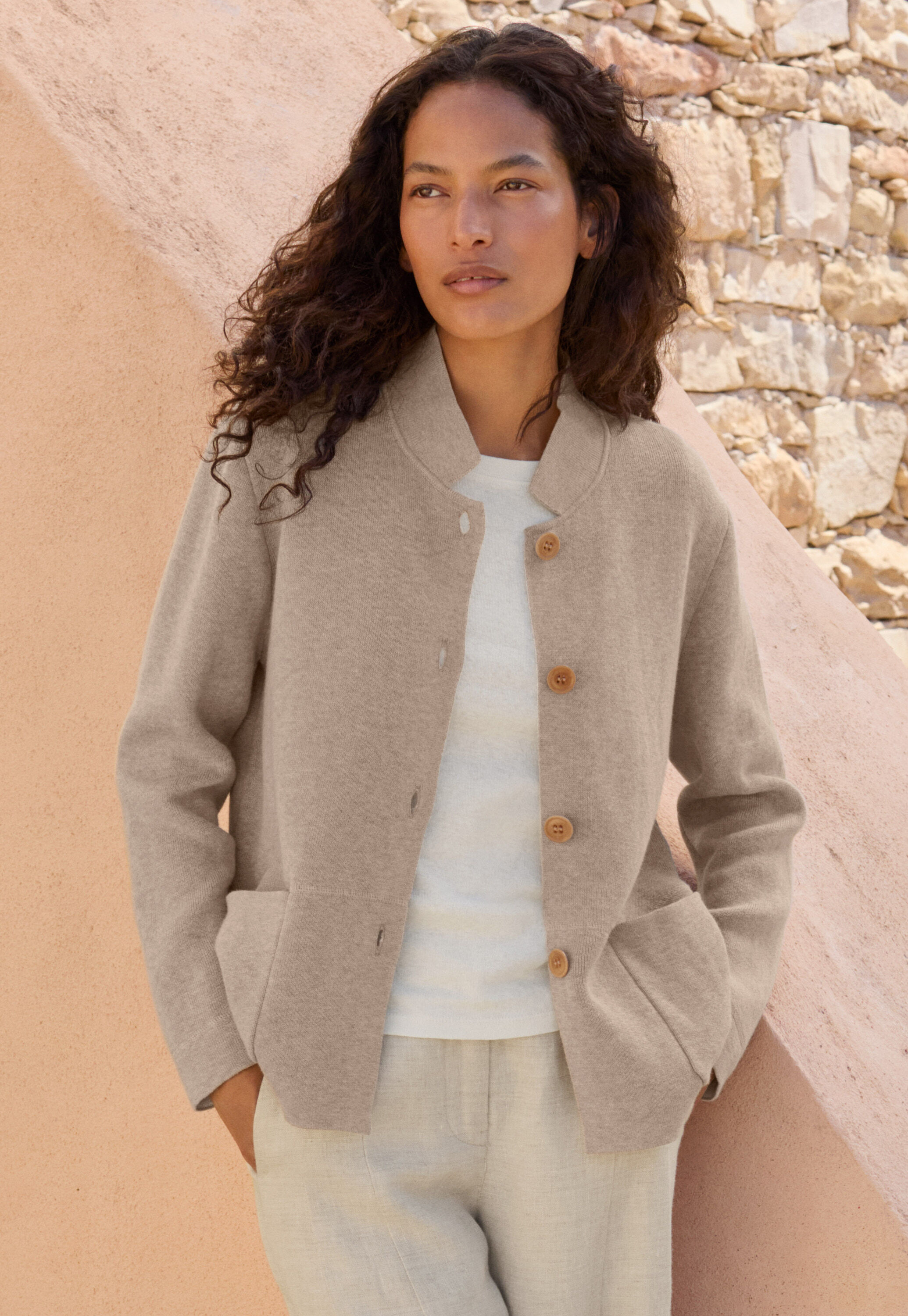 Double-knit jacket