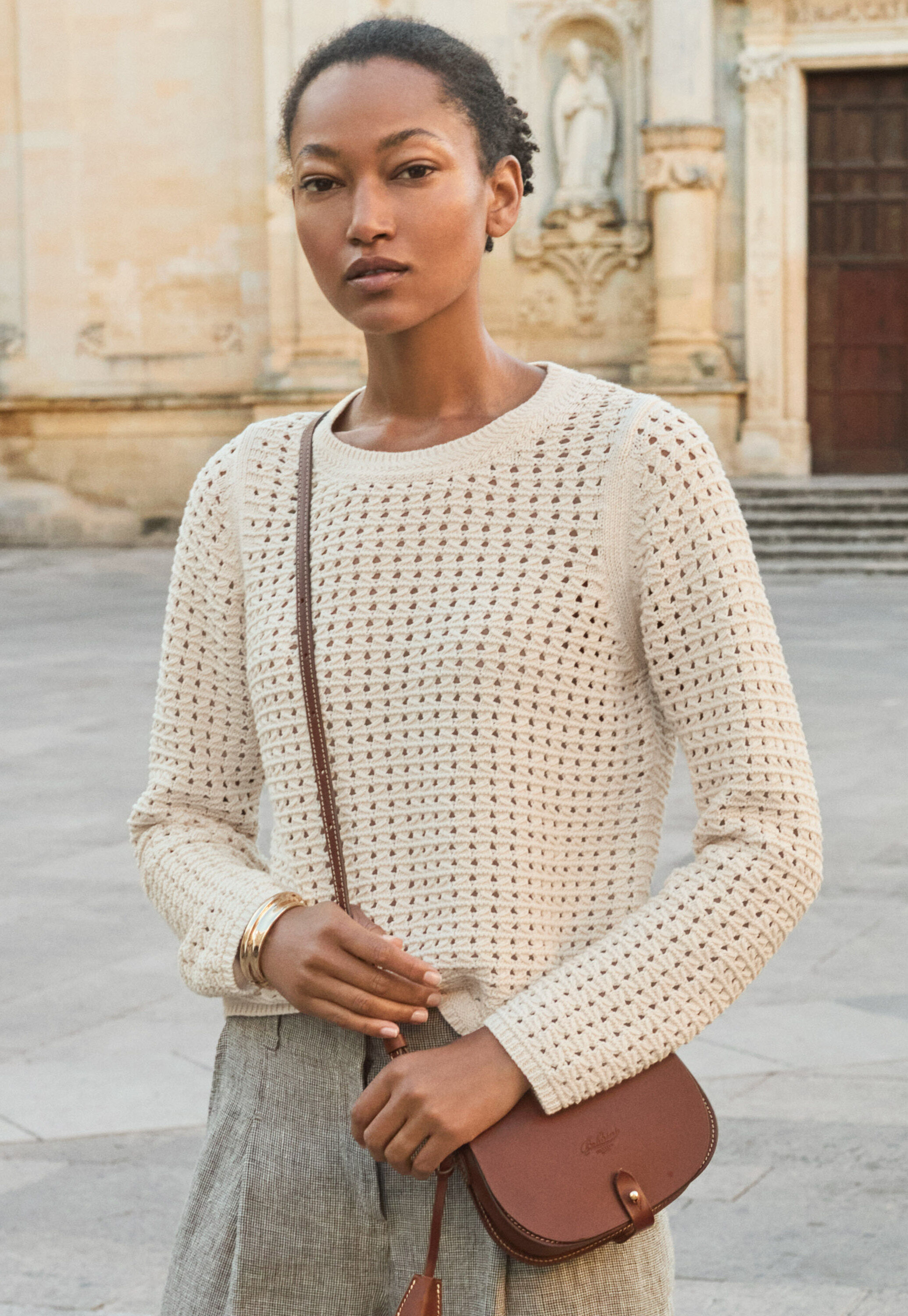 Round-neck sweater
