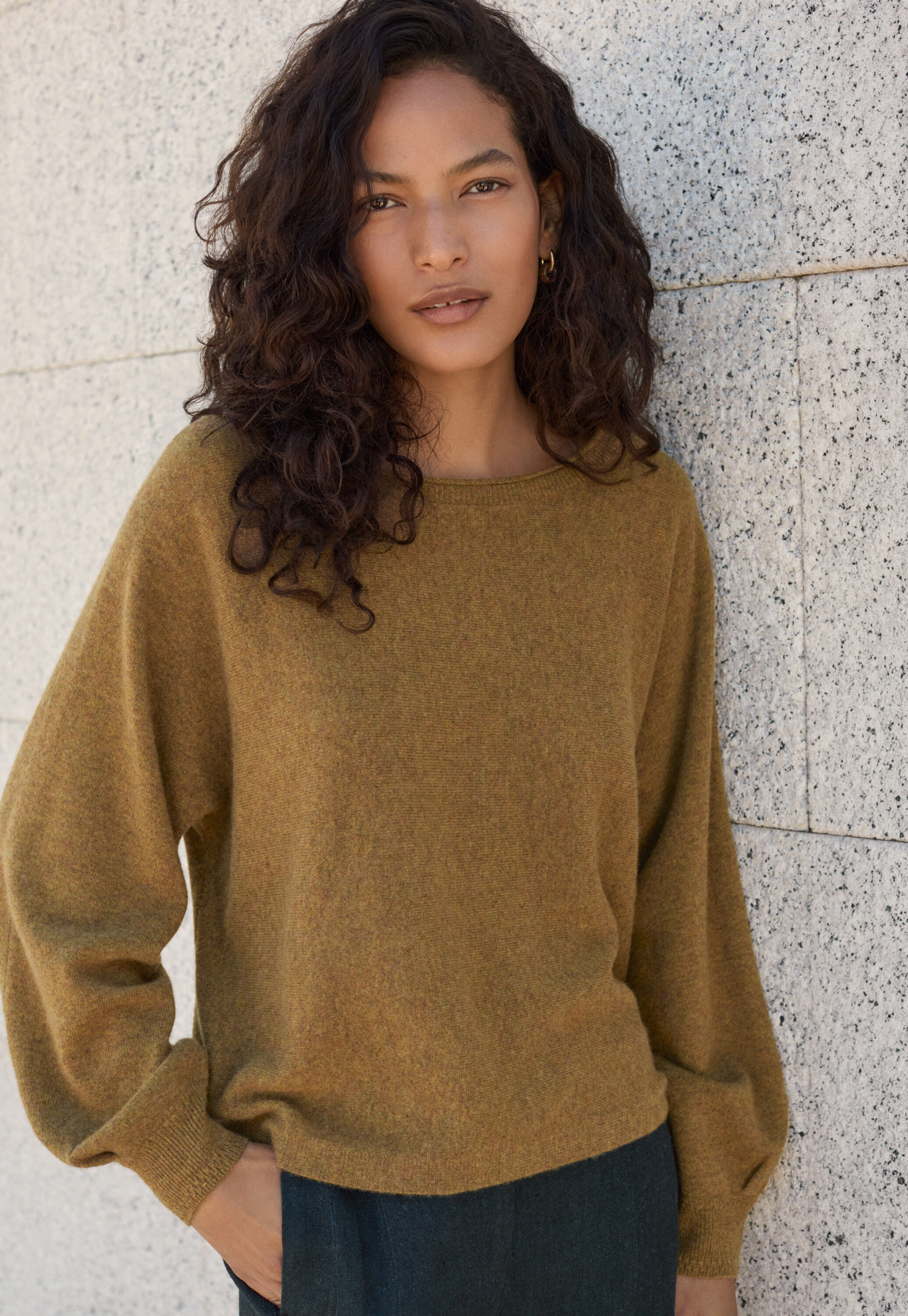 Round-neck sweater