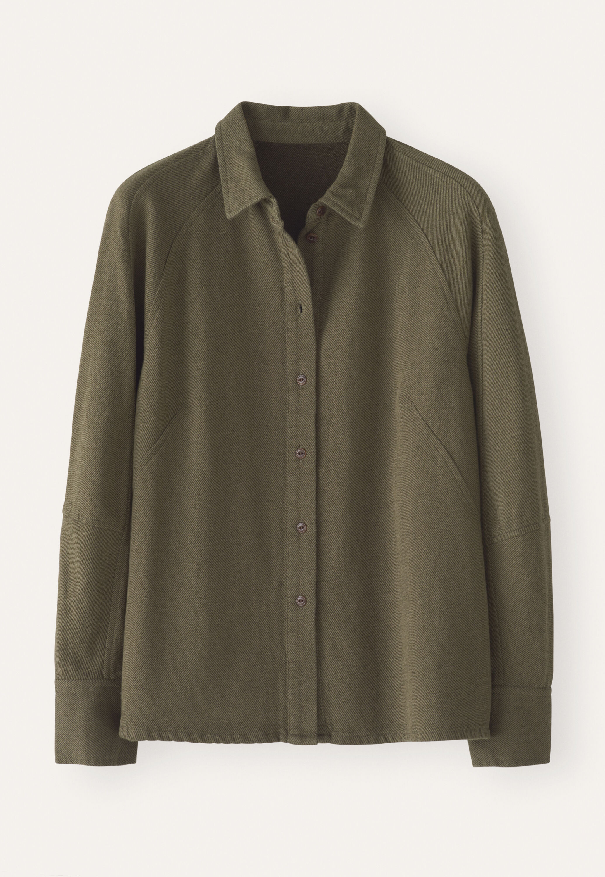 Raglan-sleeve blouse
