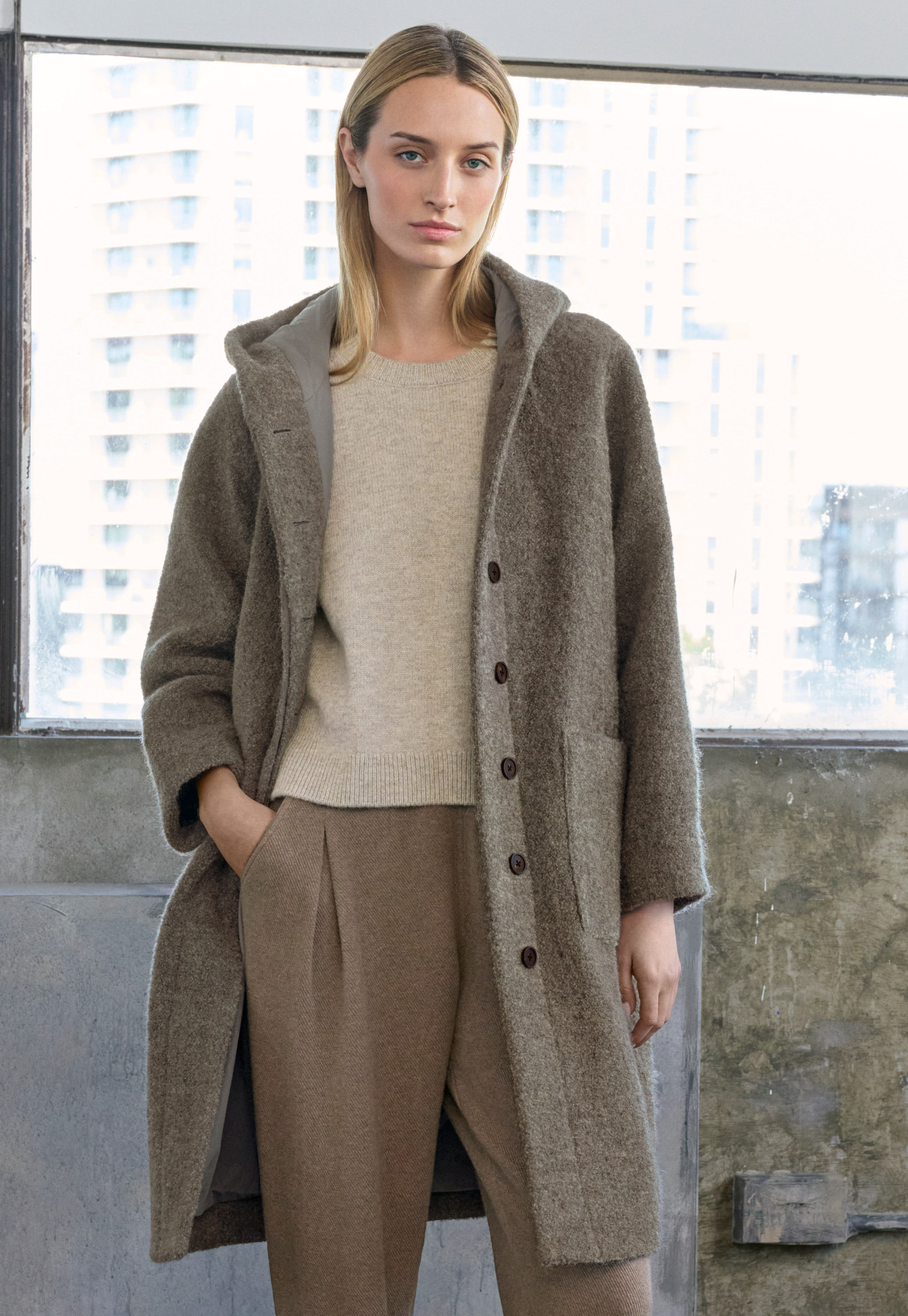 Edge-to-edge cardigan