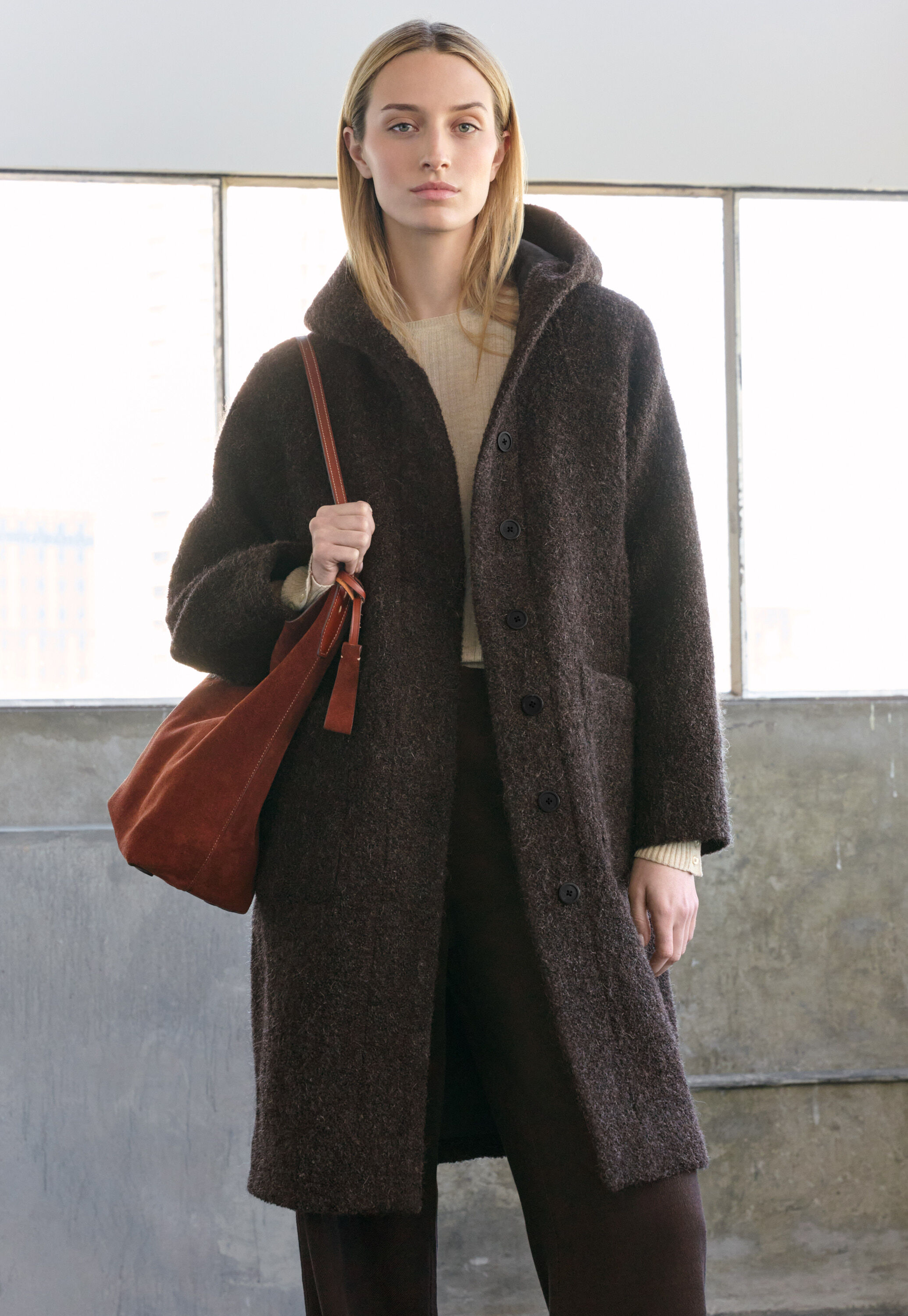 Edge-to-edge cardigan