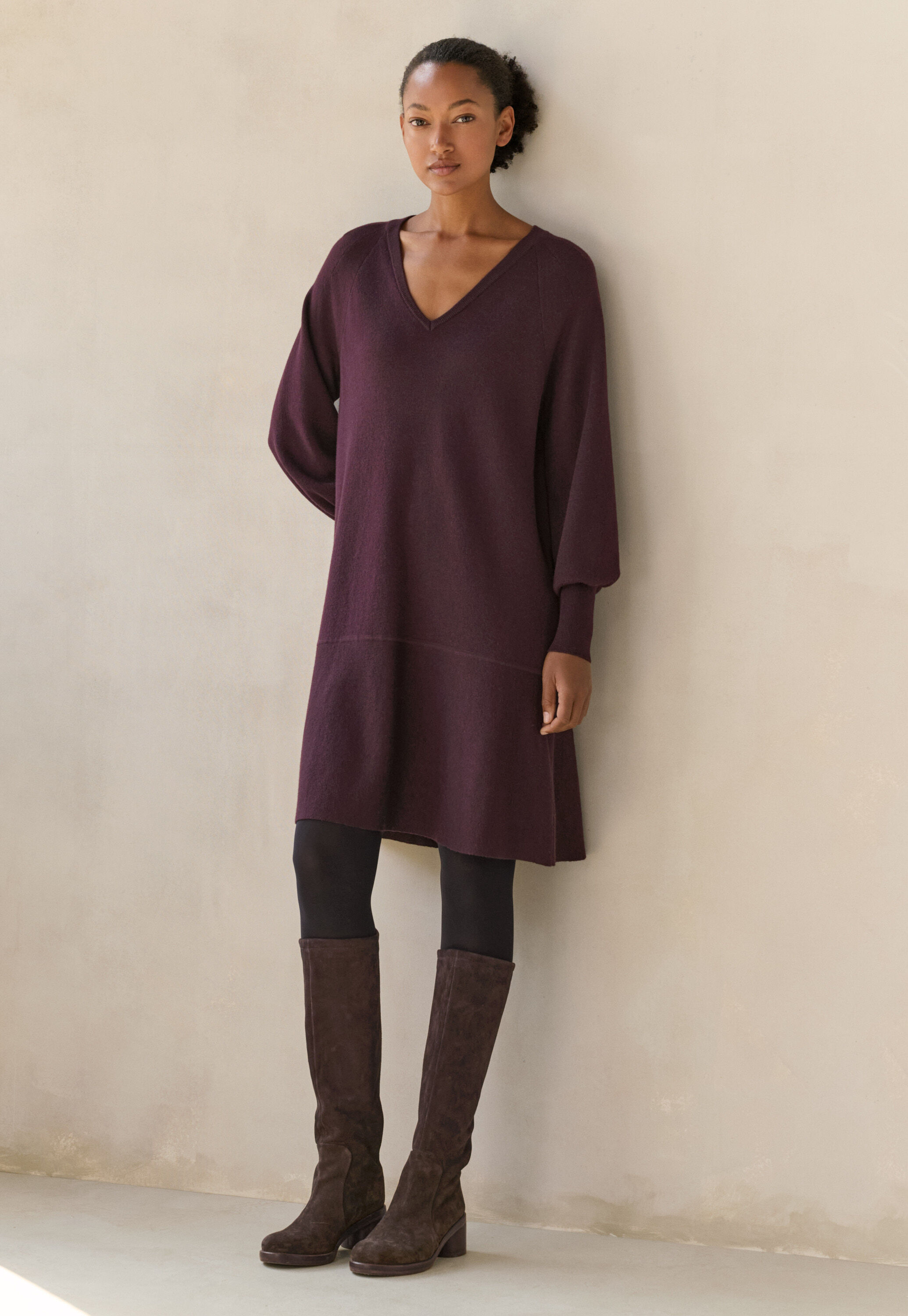 Knitted dress