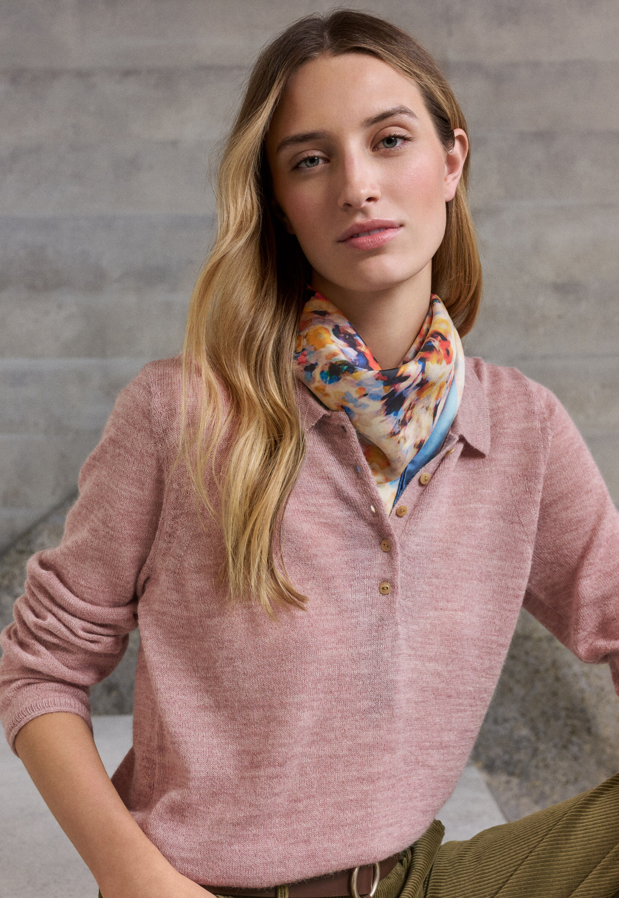 Collared sweater