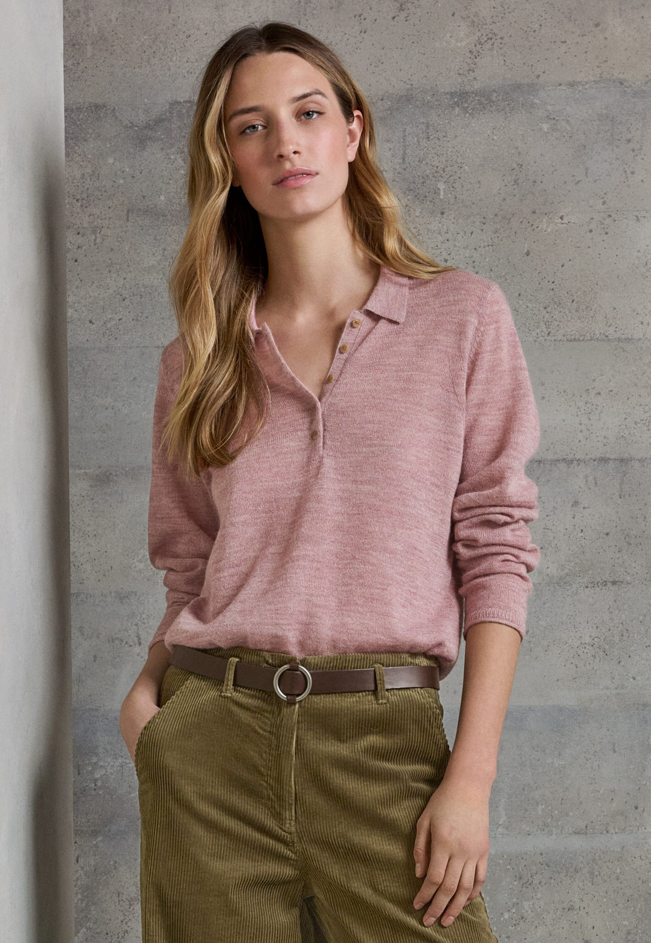Collared sweater