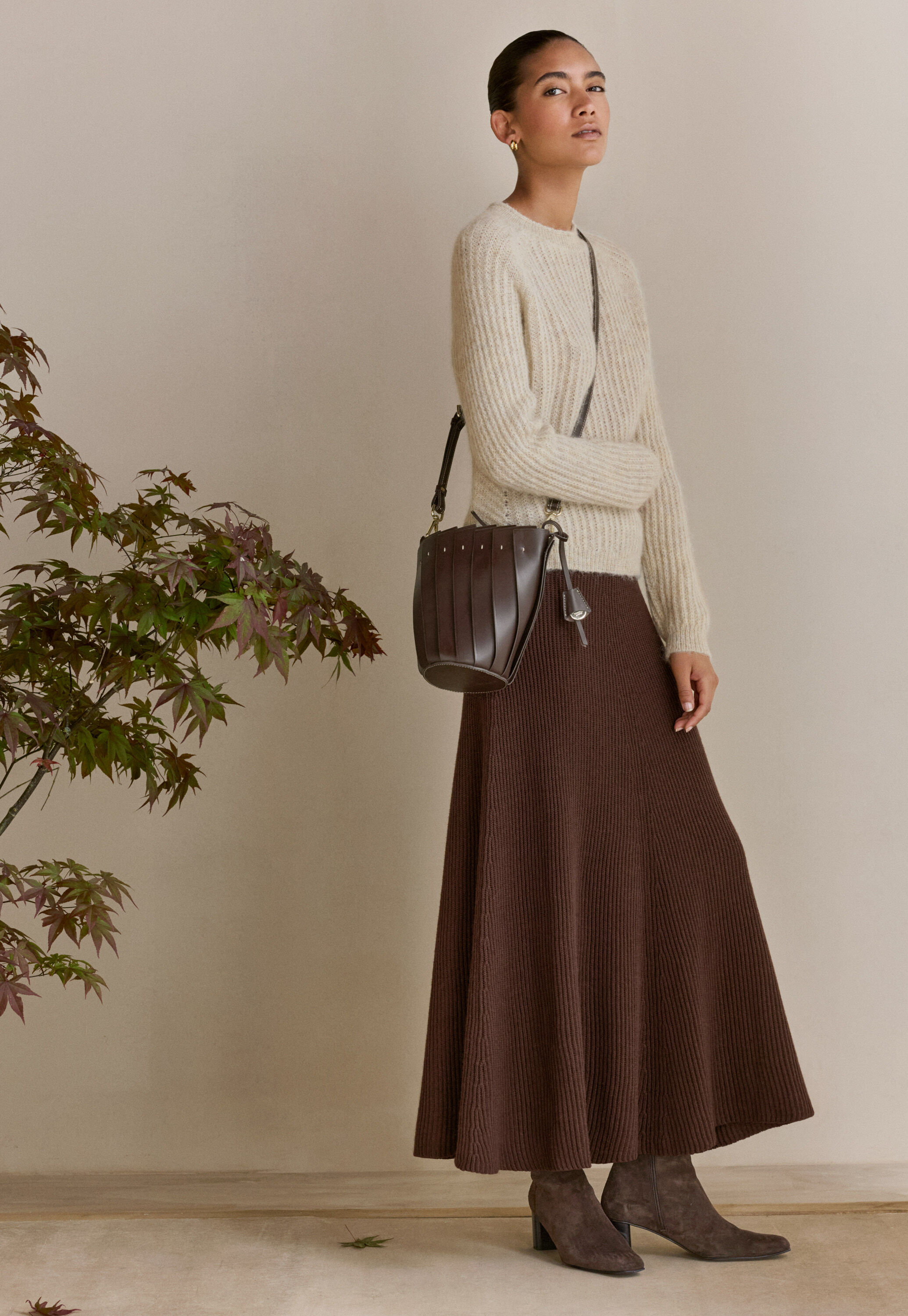 Round-neck sweater