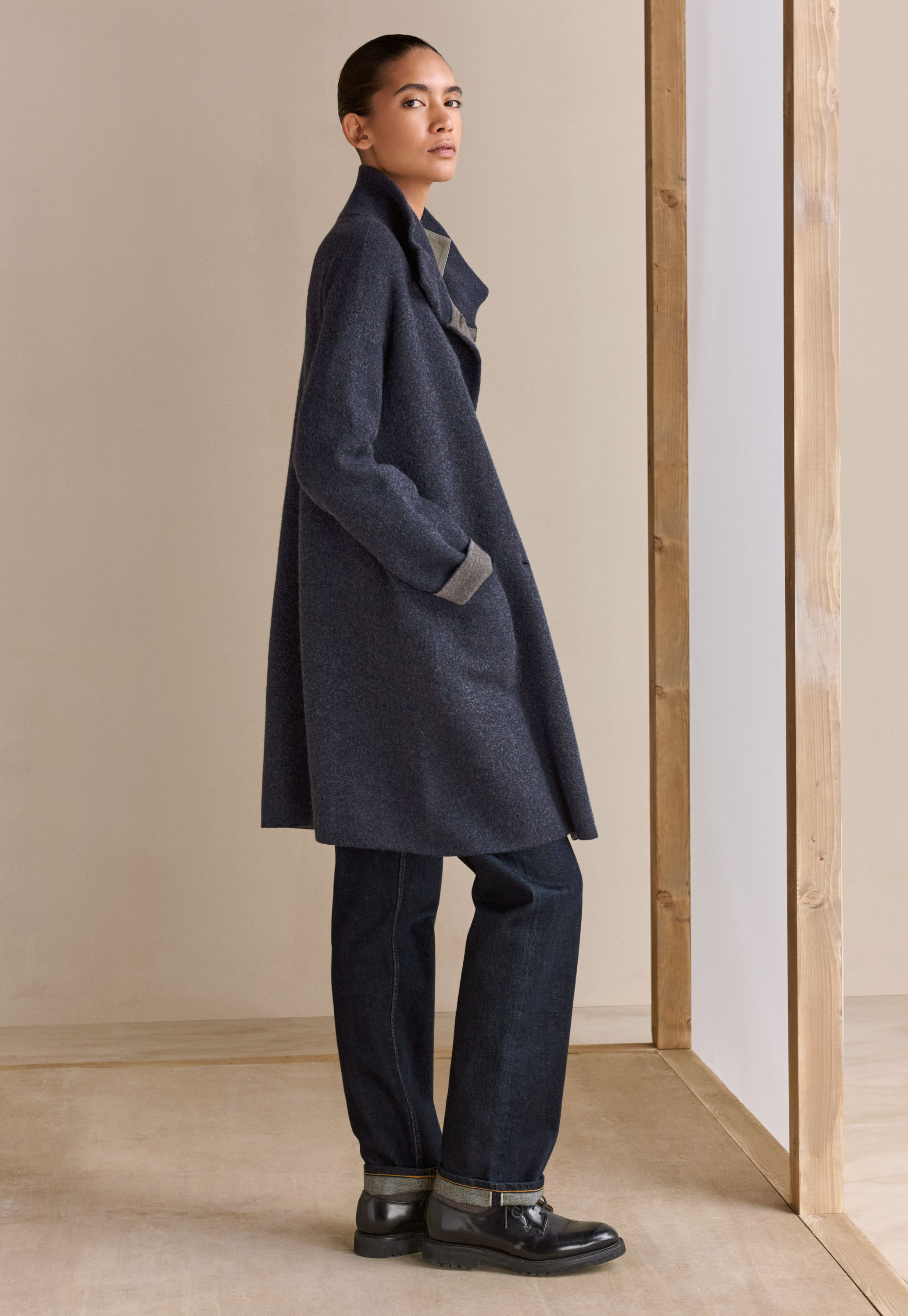 Pleat-front trousers