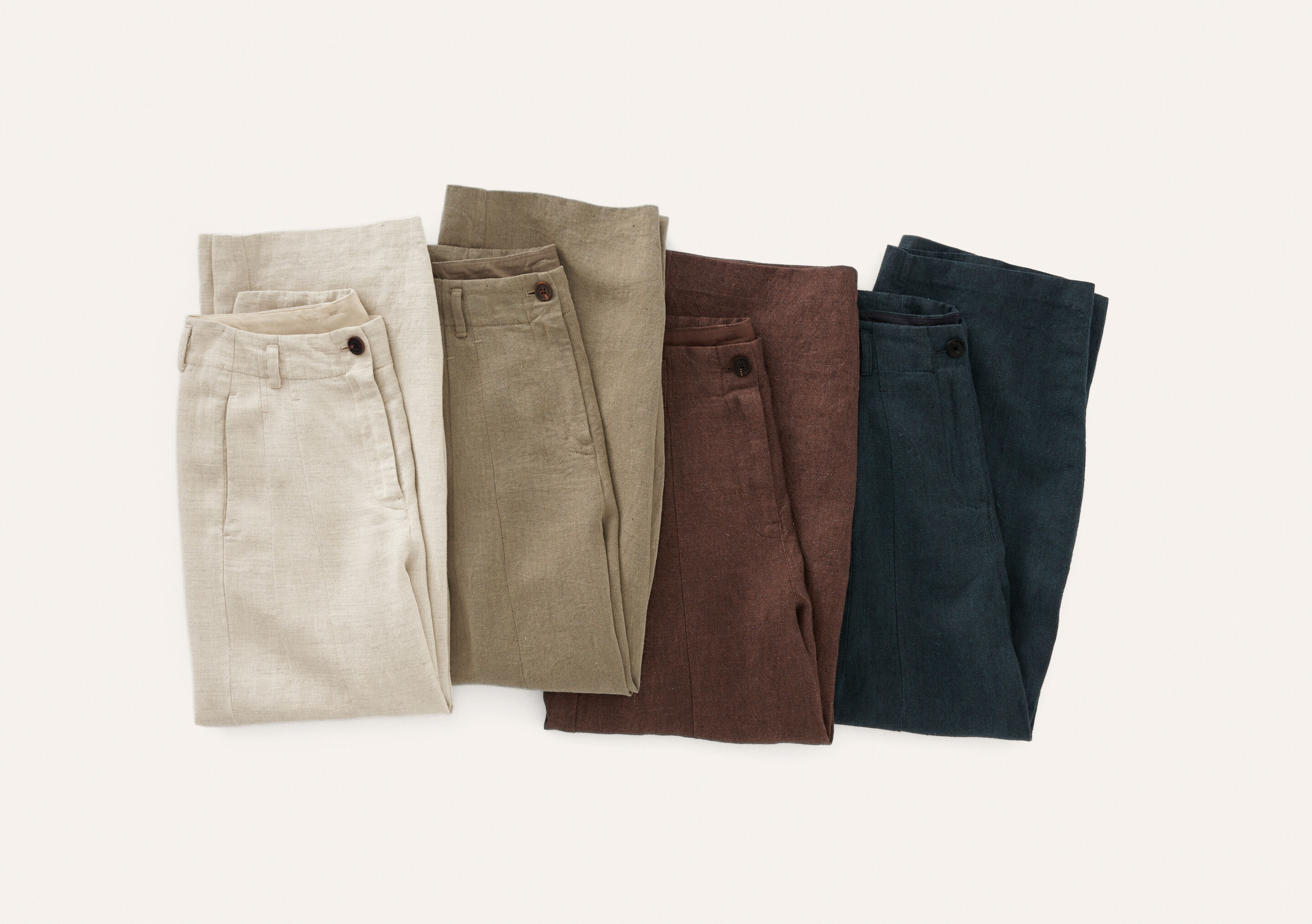 Pleat-front trousers