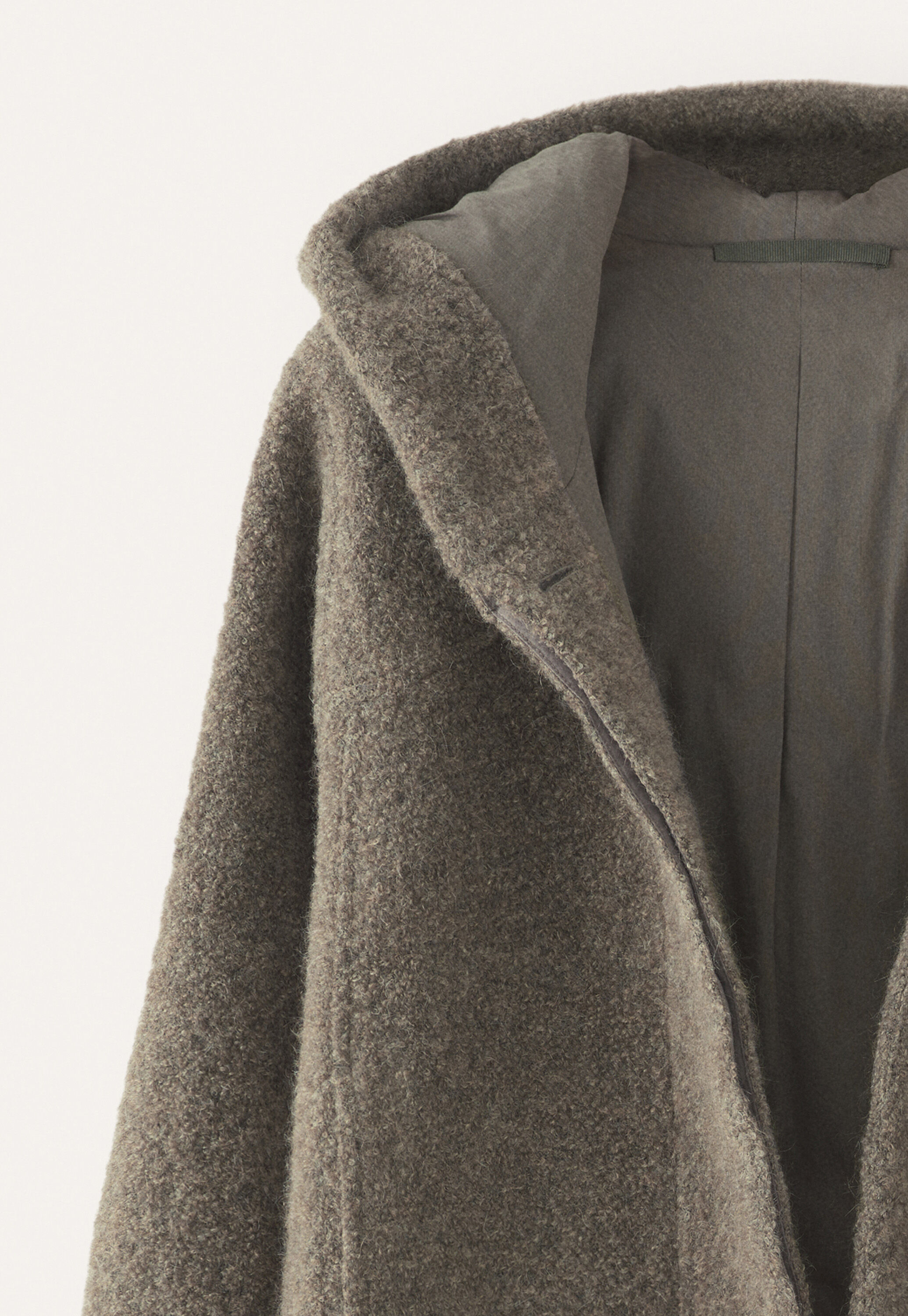 Hooded coat