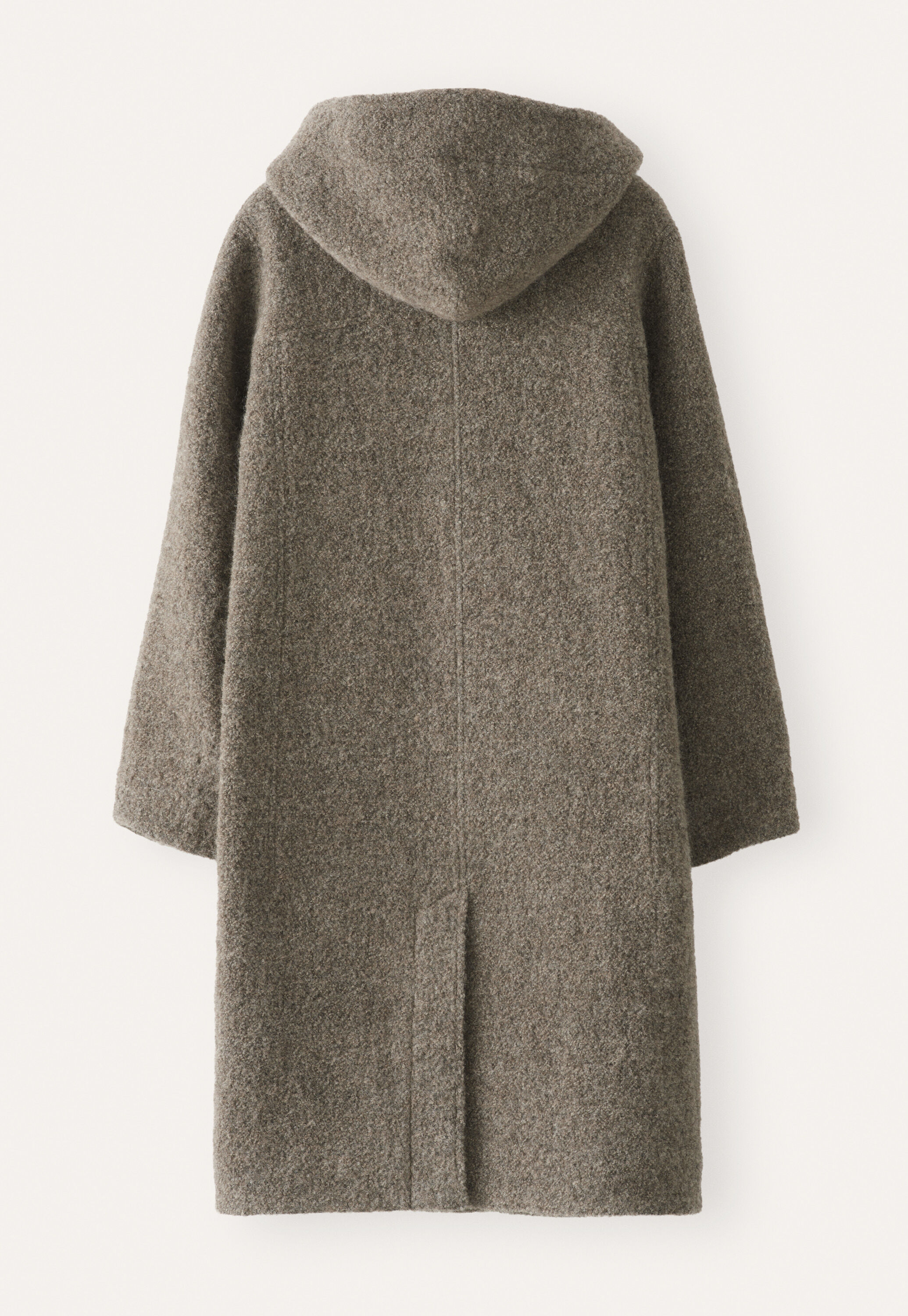 Hooded coat