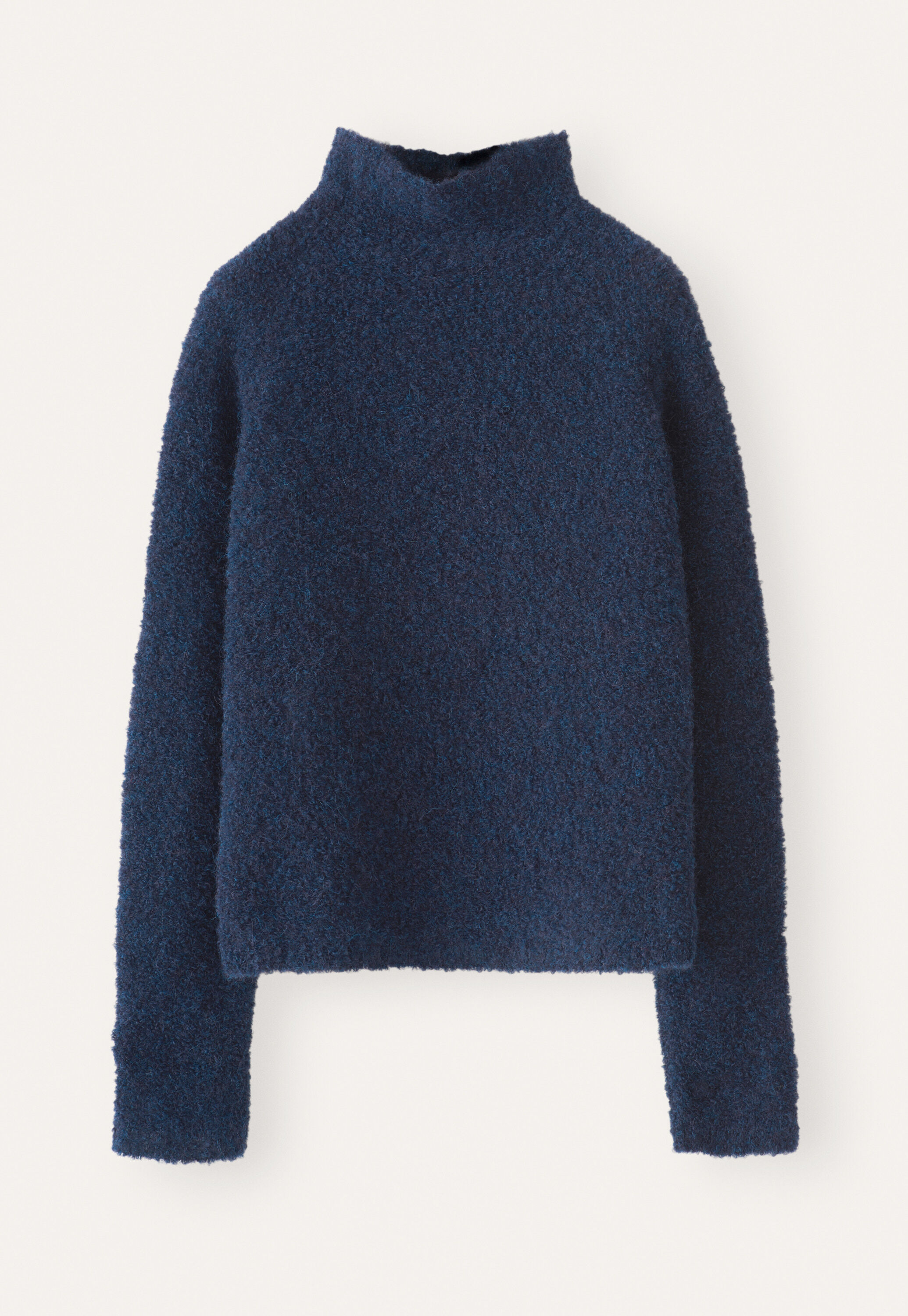 Funnel-neck sweater