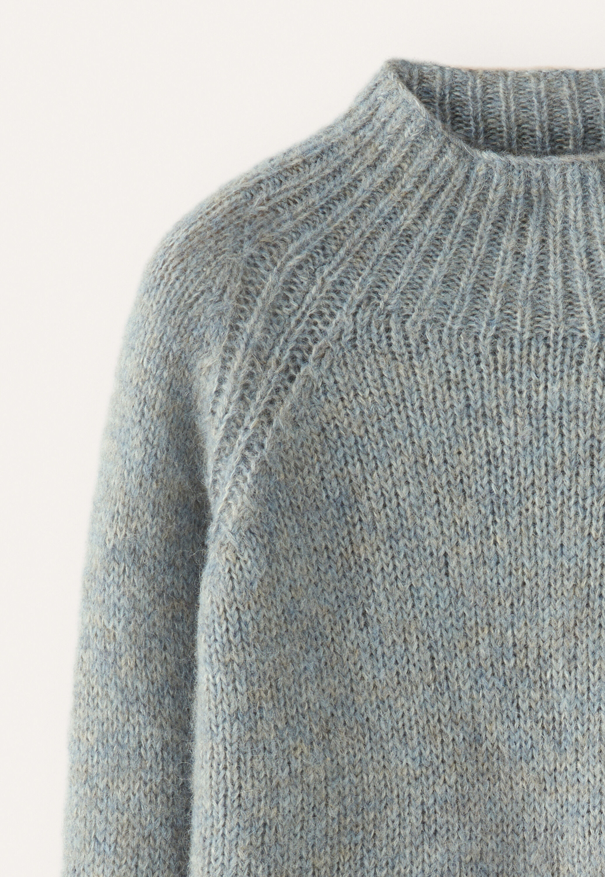 Funnel-neck sweater