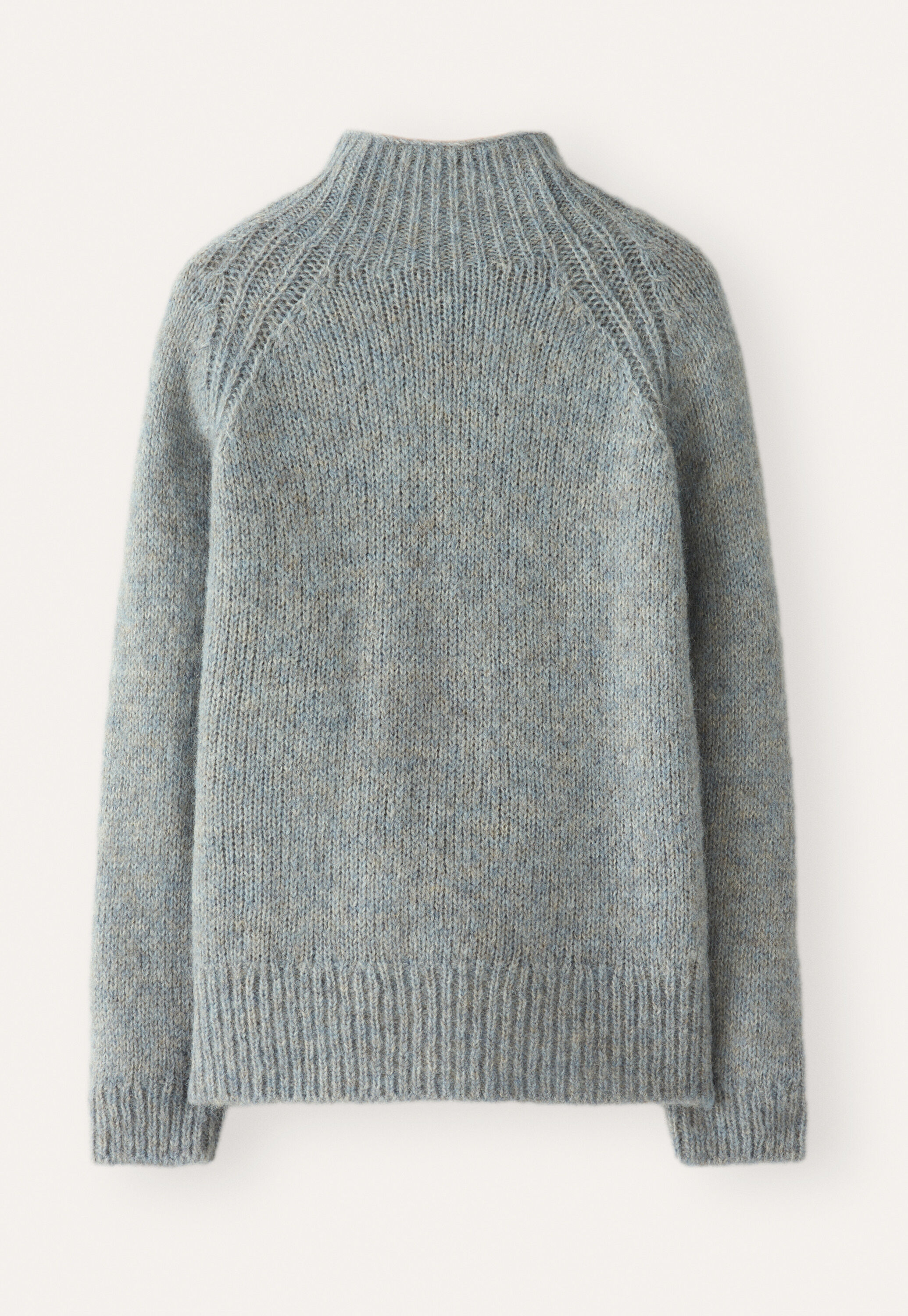 Funnel-neck sweater