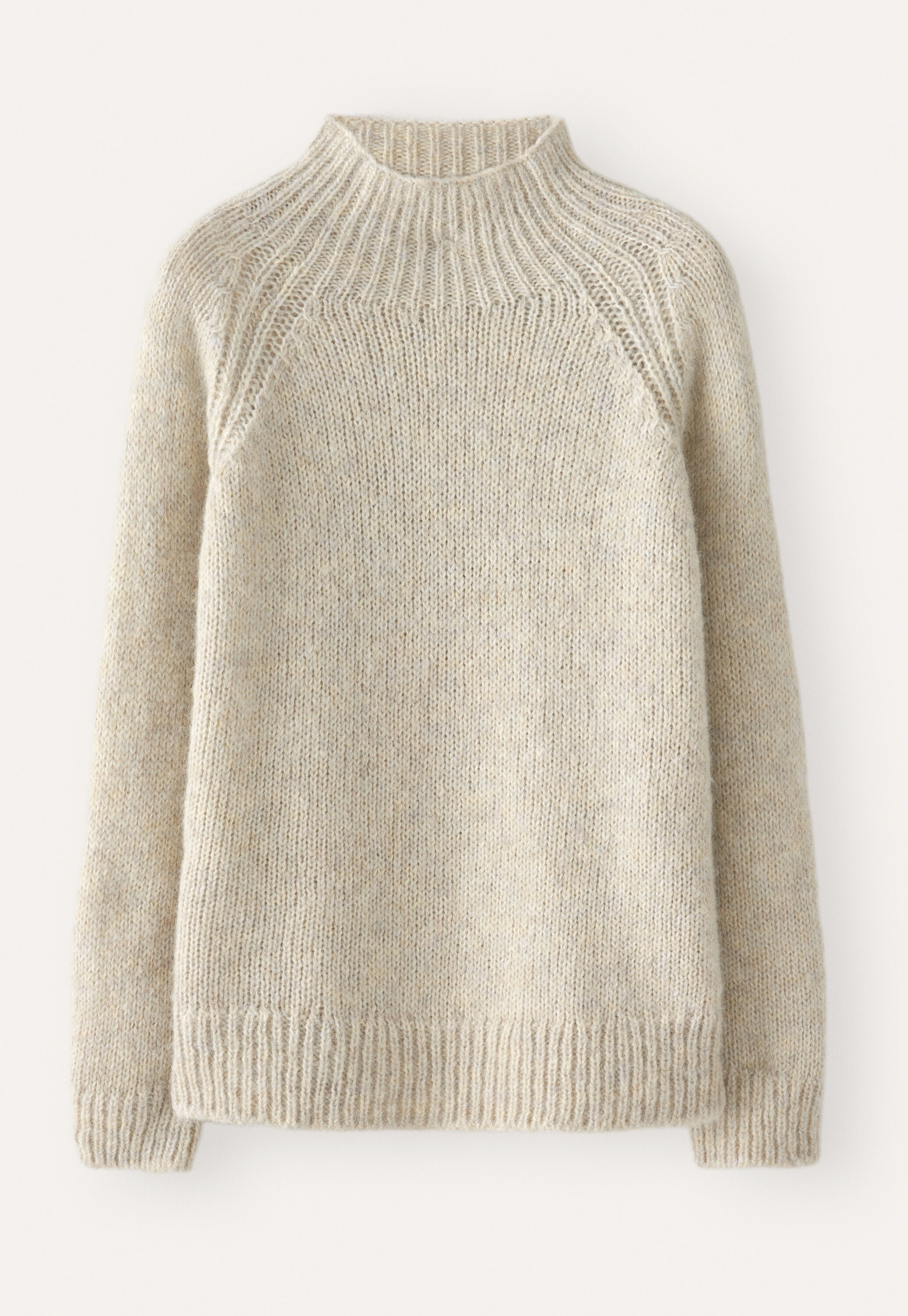 Funnel-neck sweater