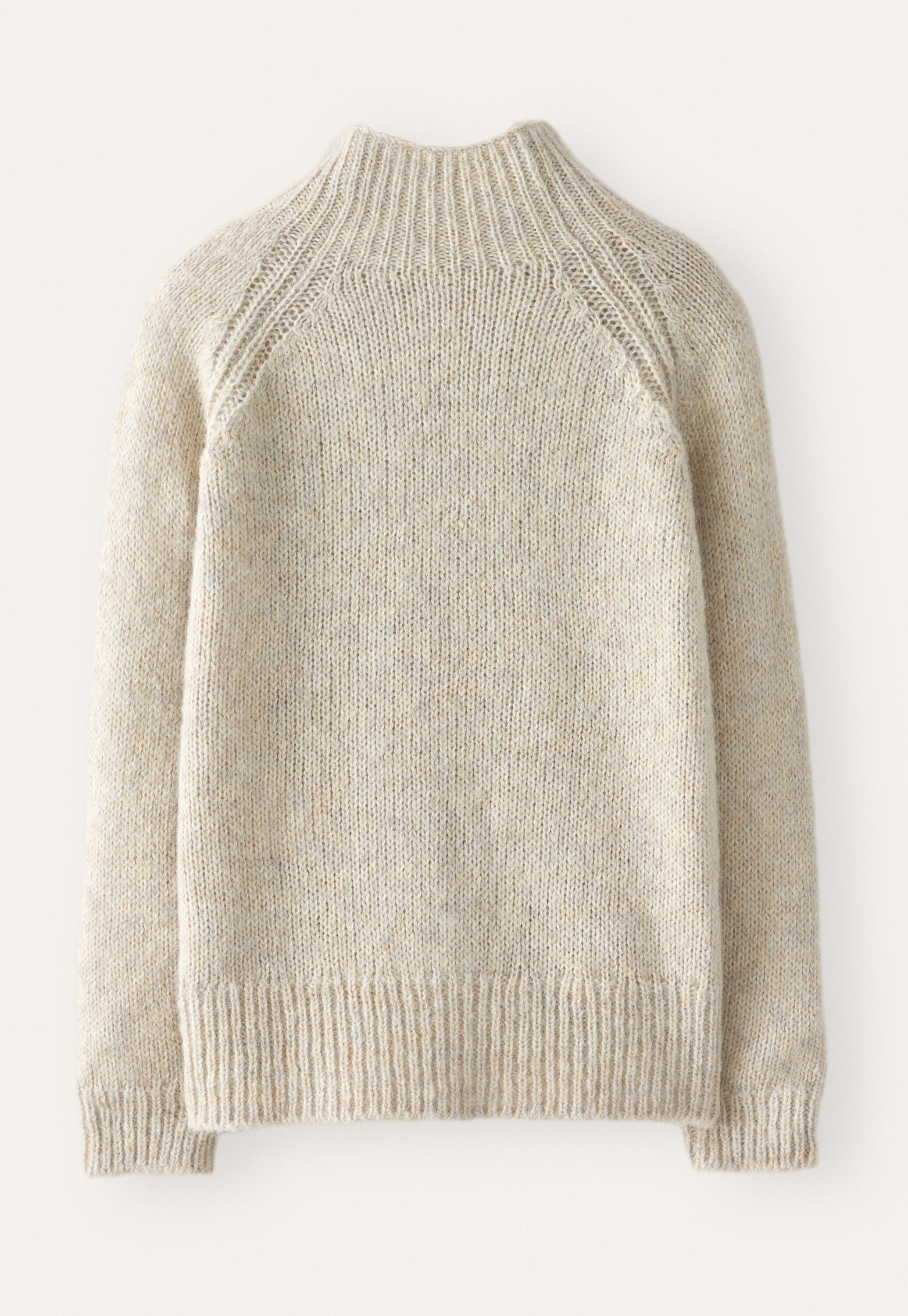 Funnel-neck sweater