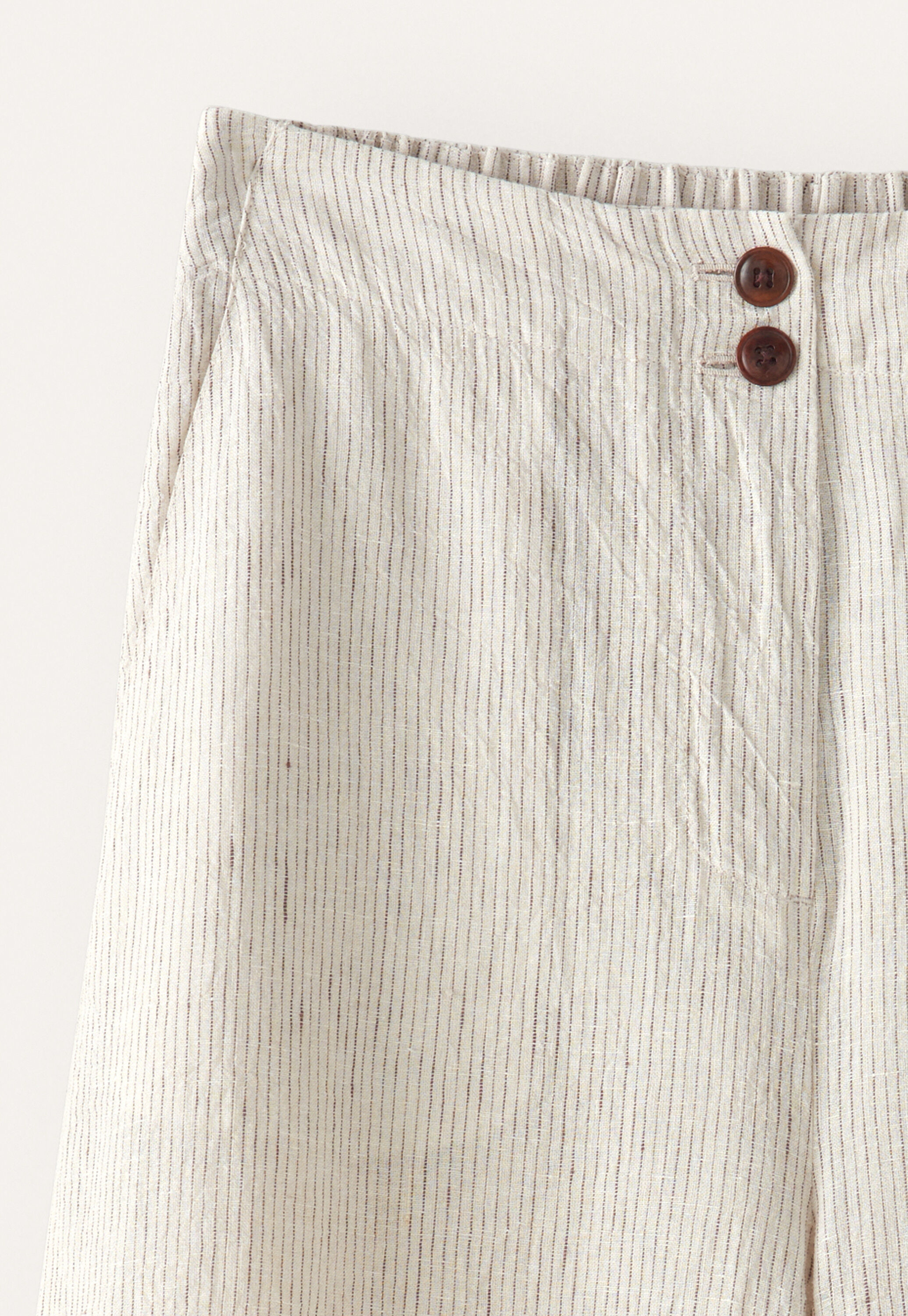 Wide & cropped trousers, Natural, large