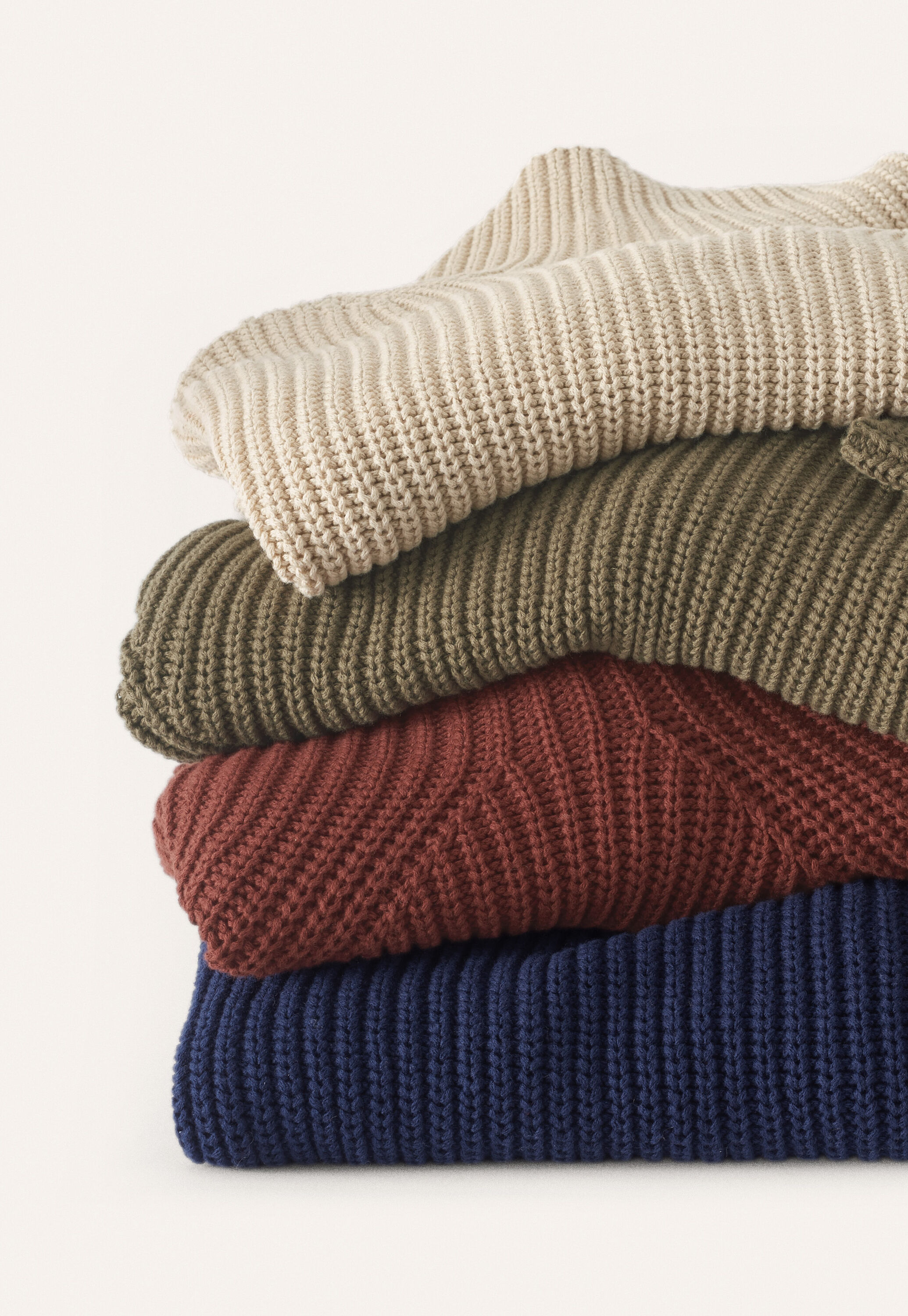 Funnel-neck sweater