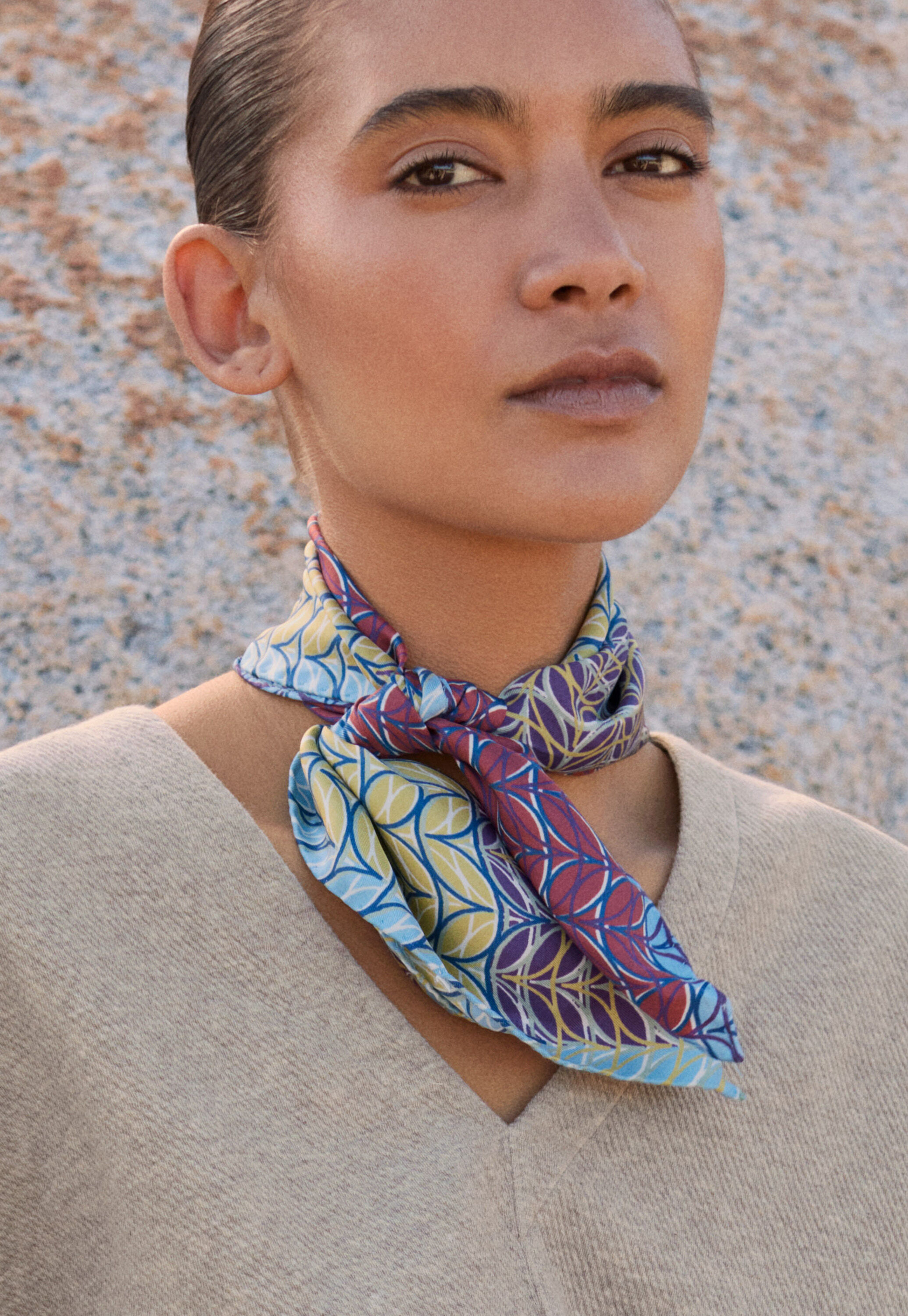 Printed scarf