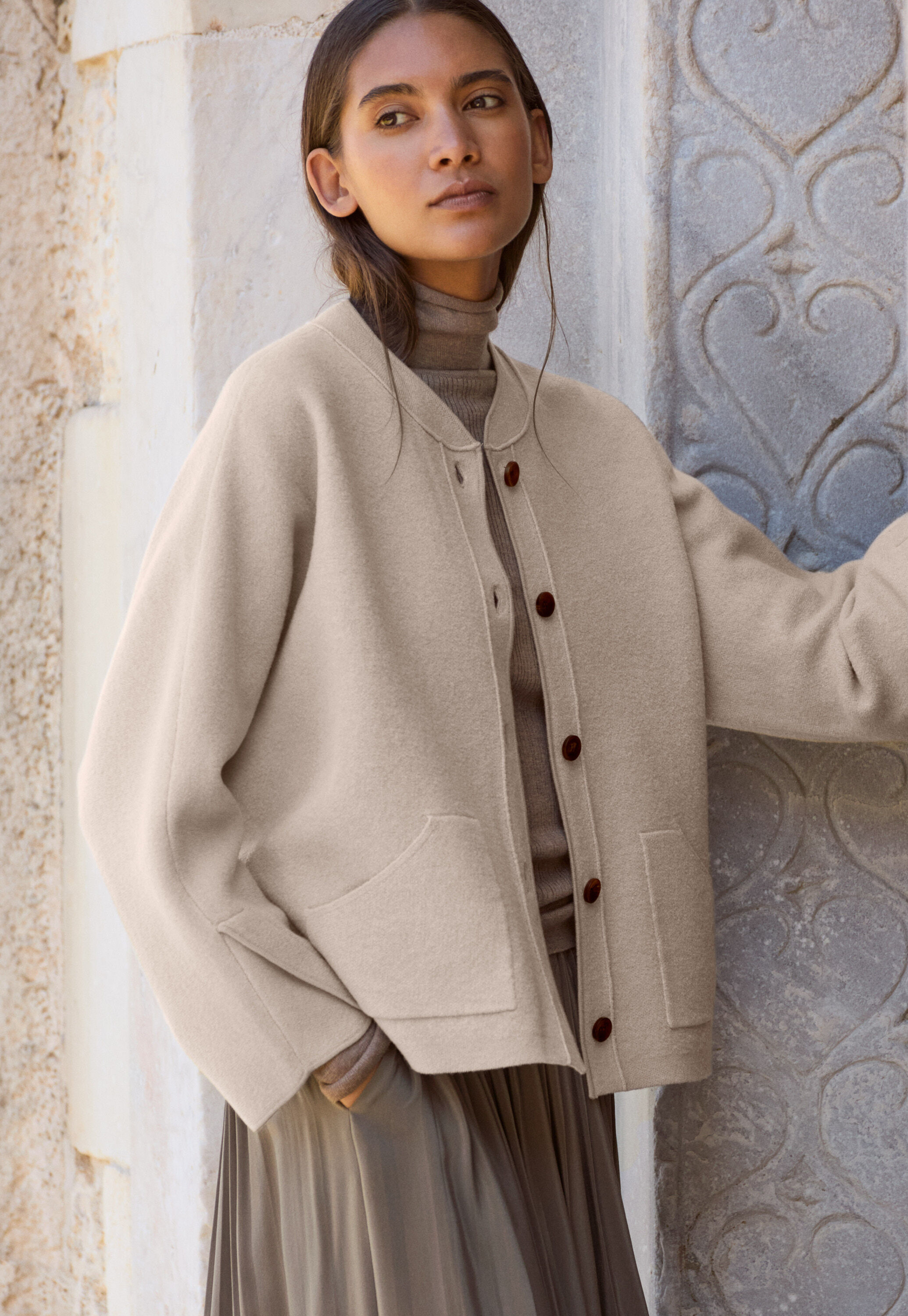 Ribbed sweater