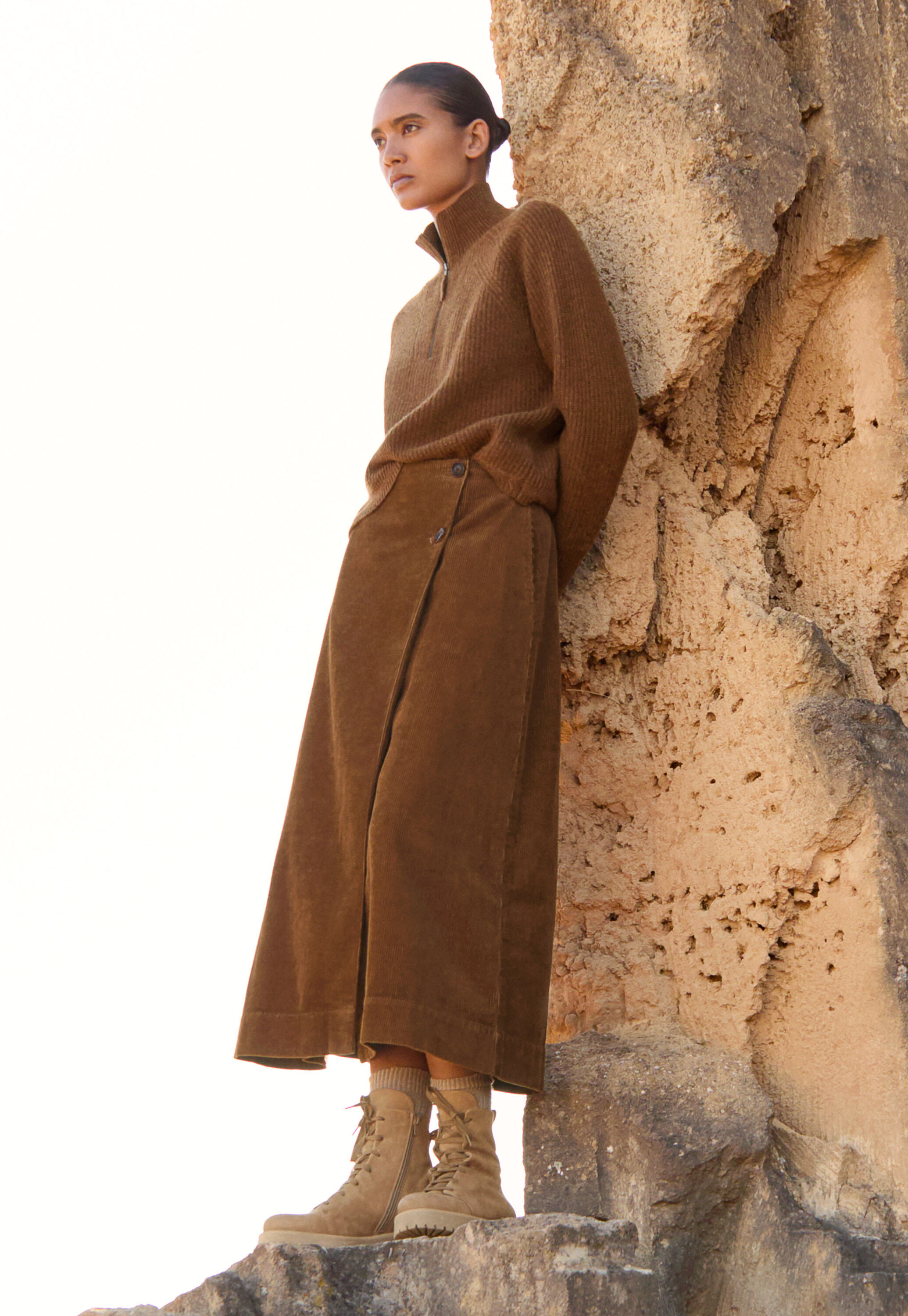Wrap over skirt