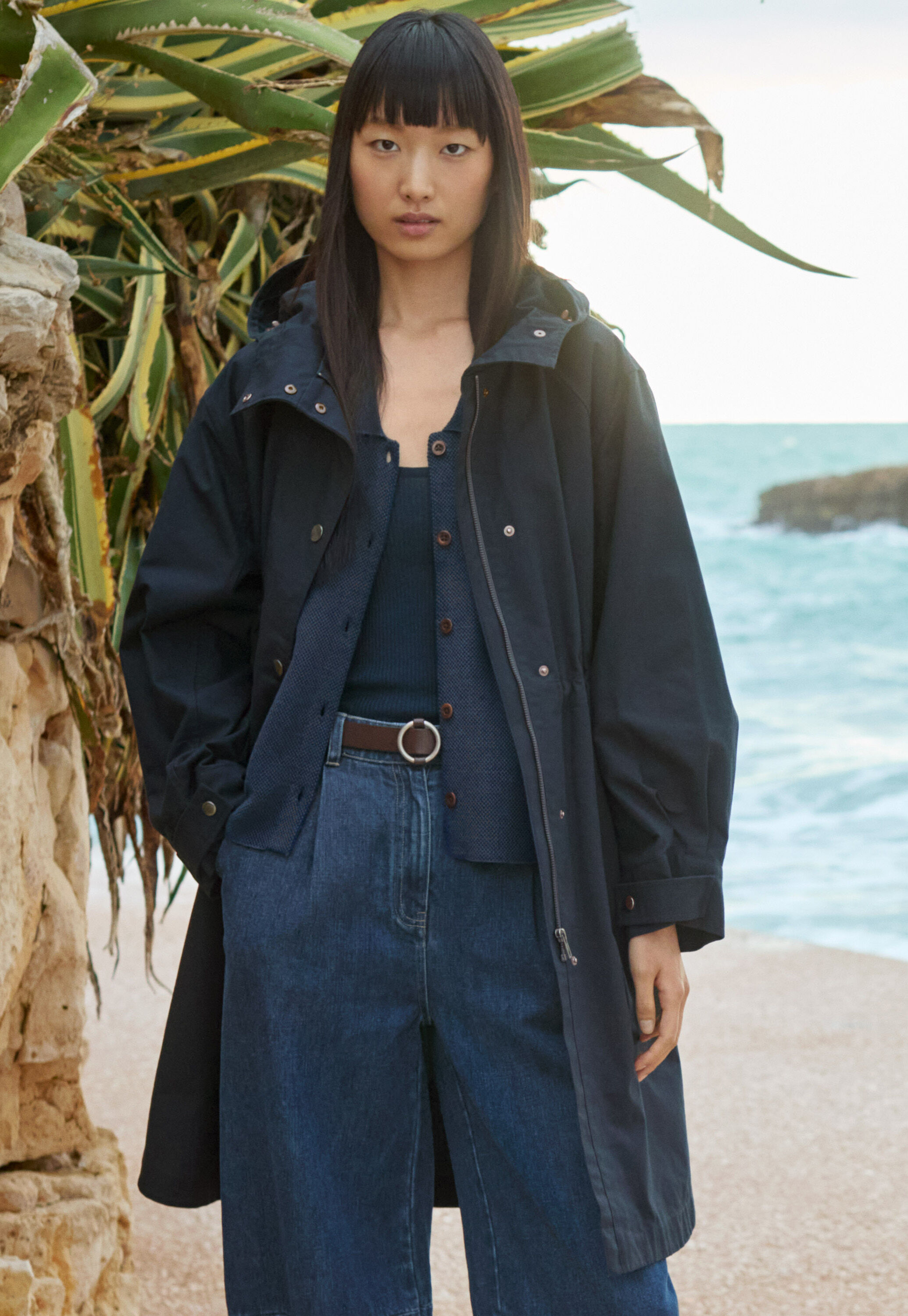 Hooded parka