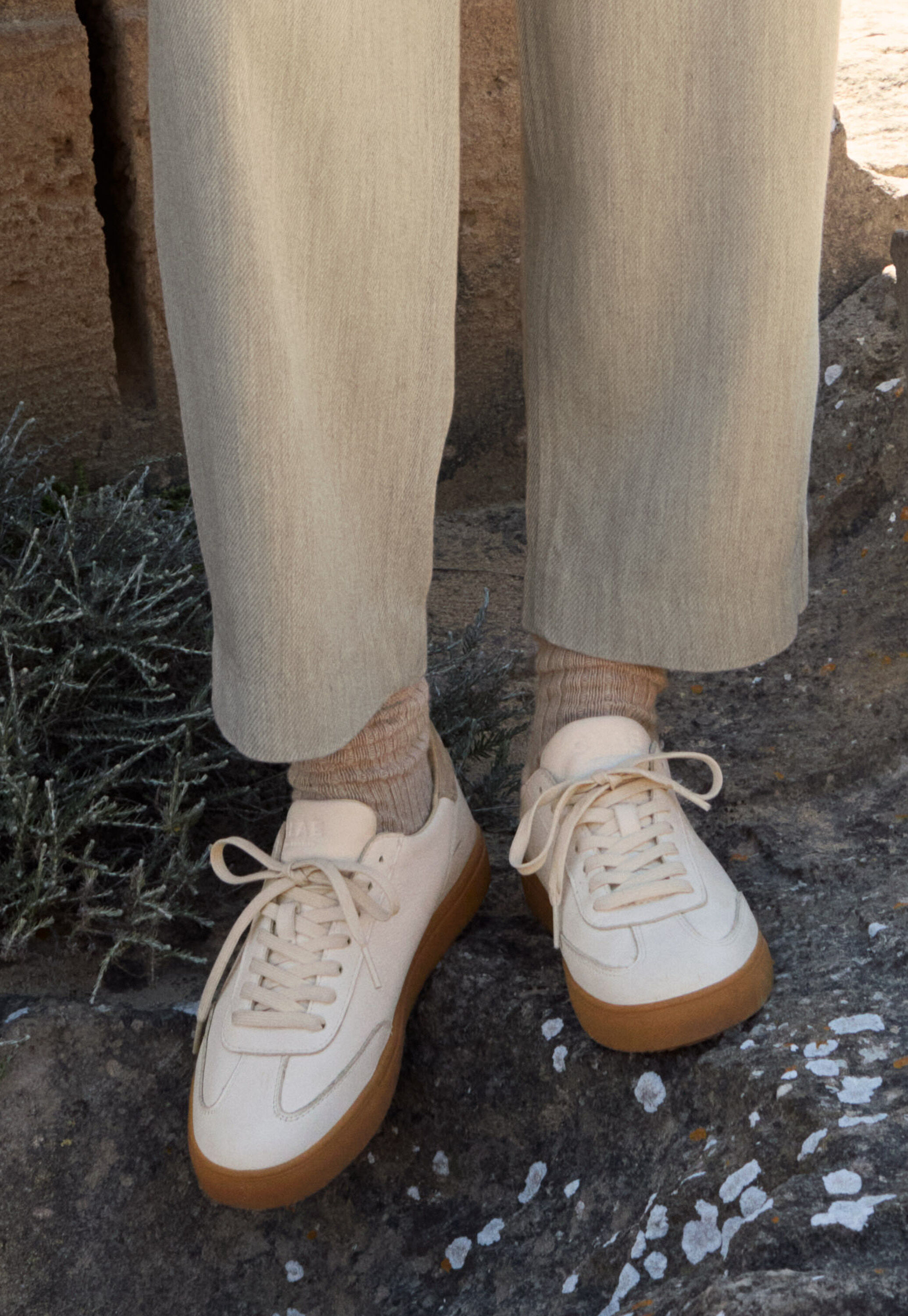 Lace-up trainers
