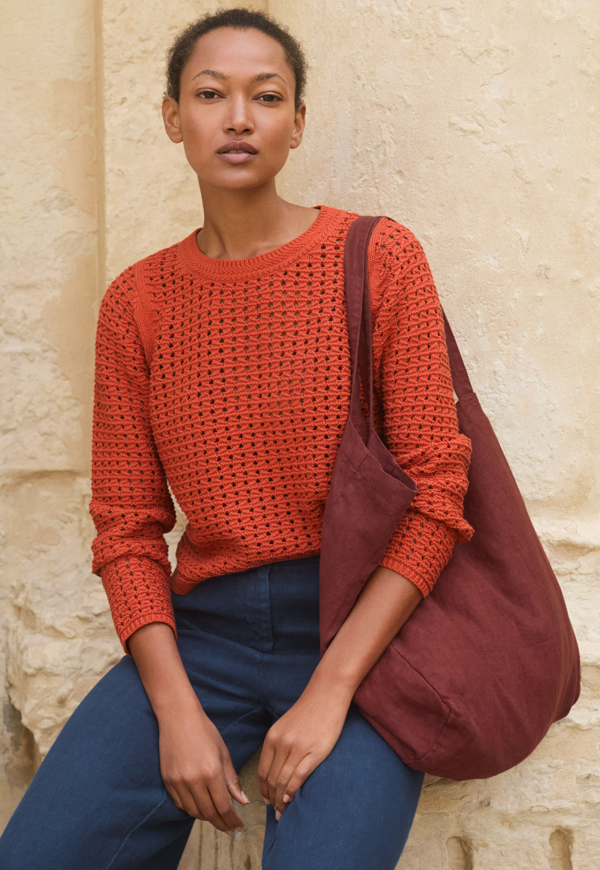 Crochet sweater