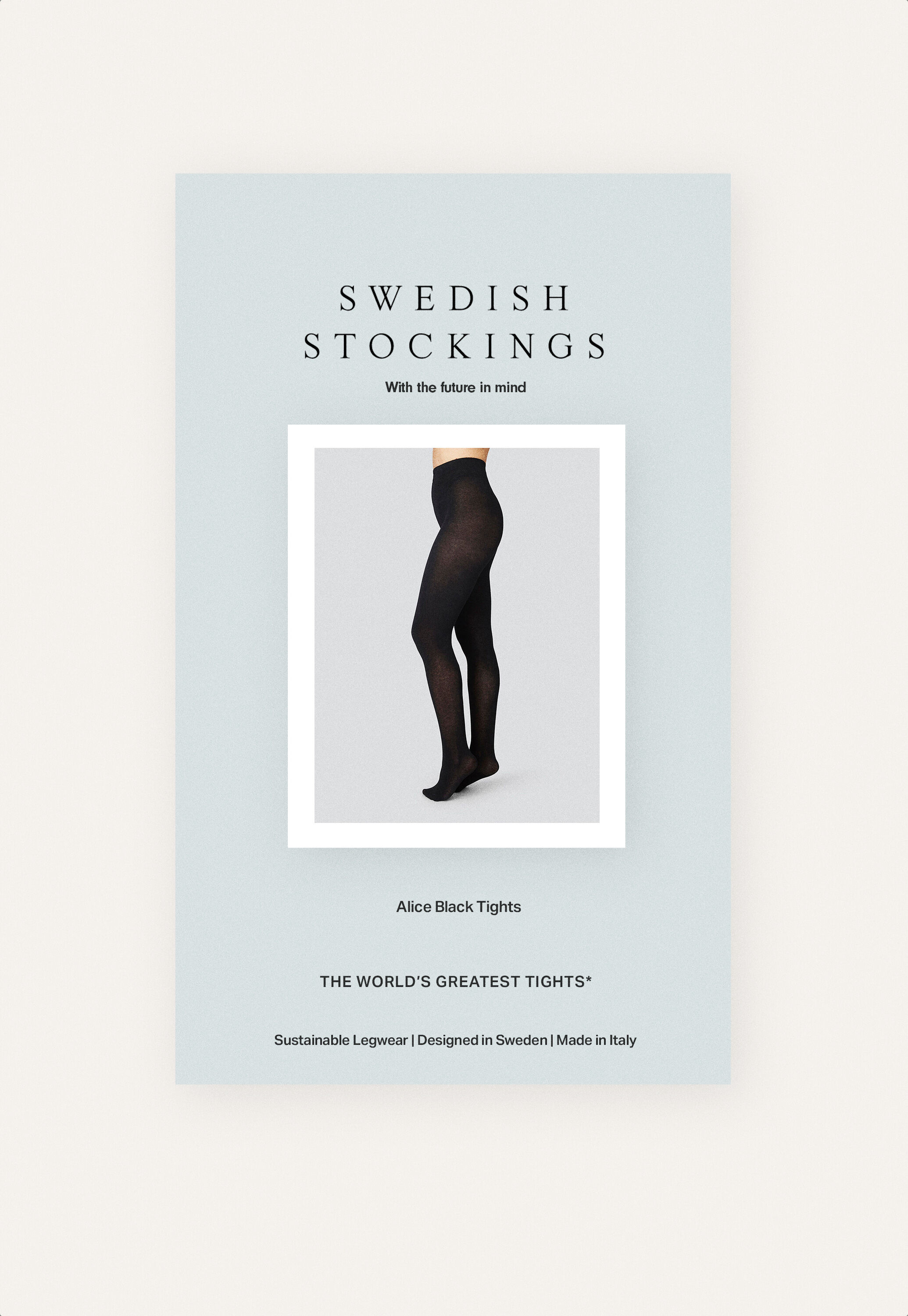 Cashmere tights