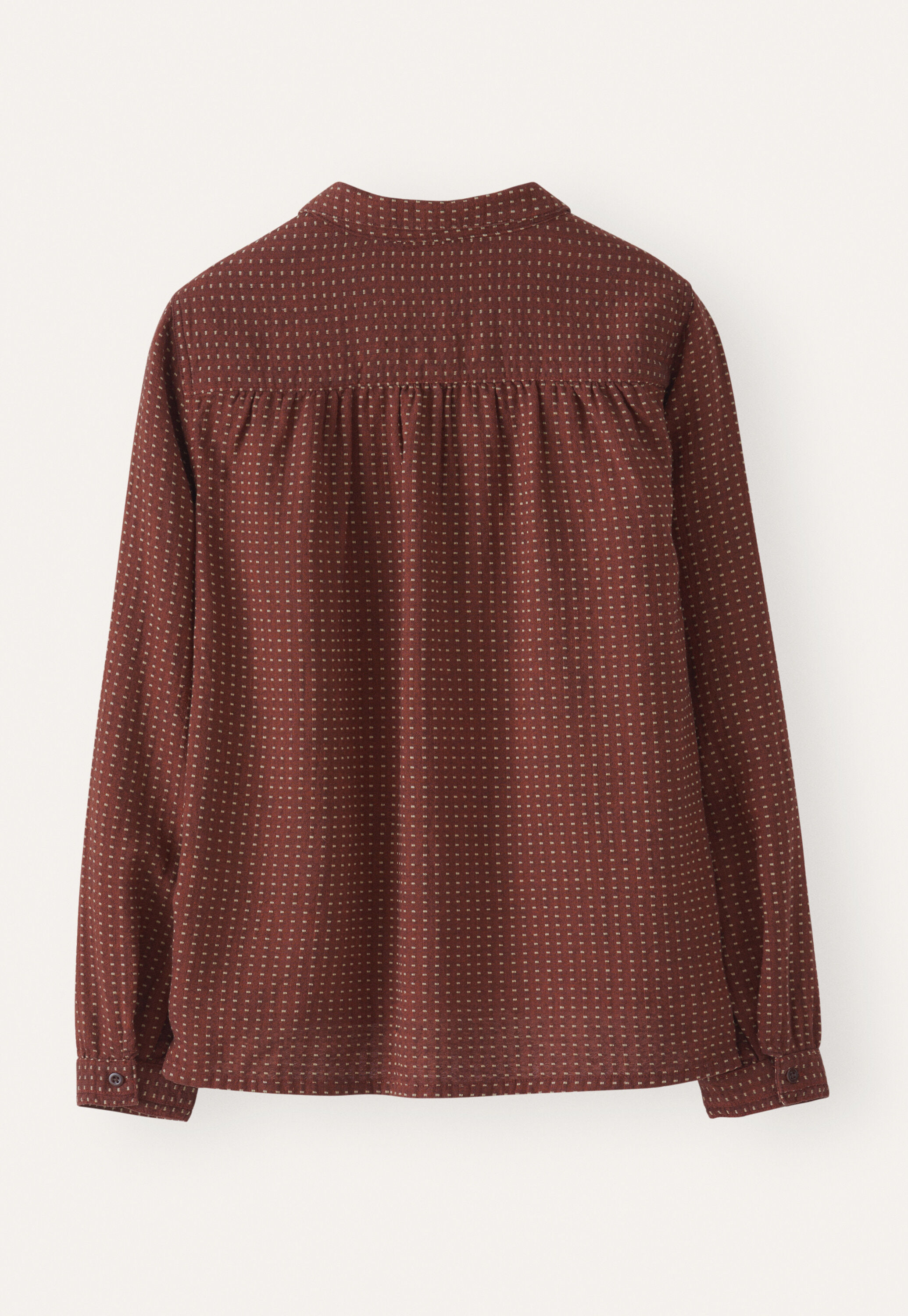 Dot-weave shirt