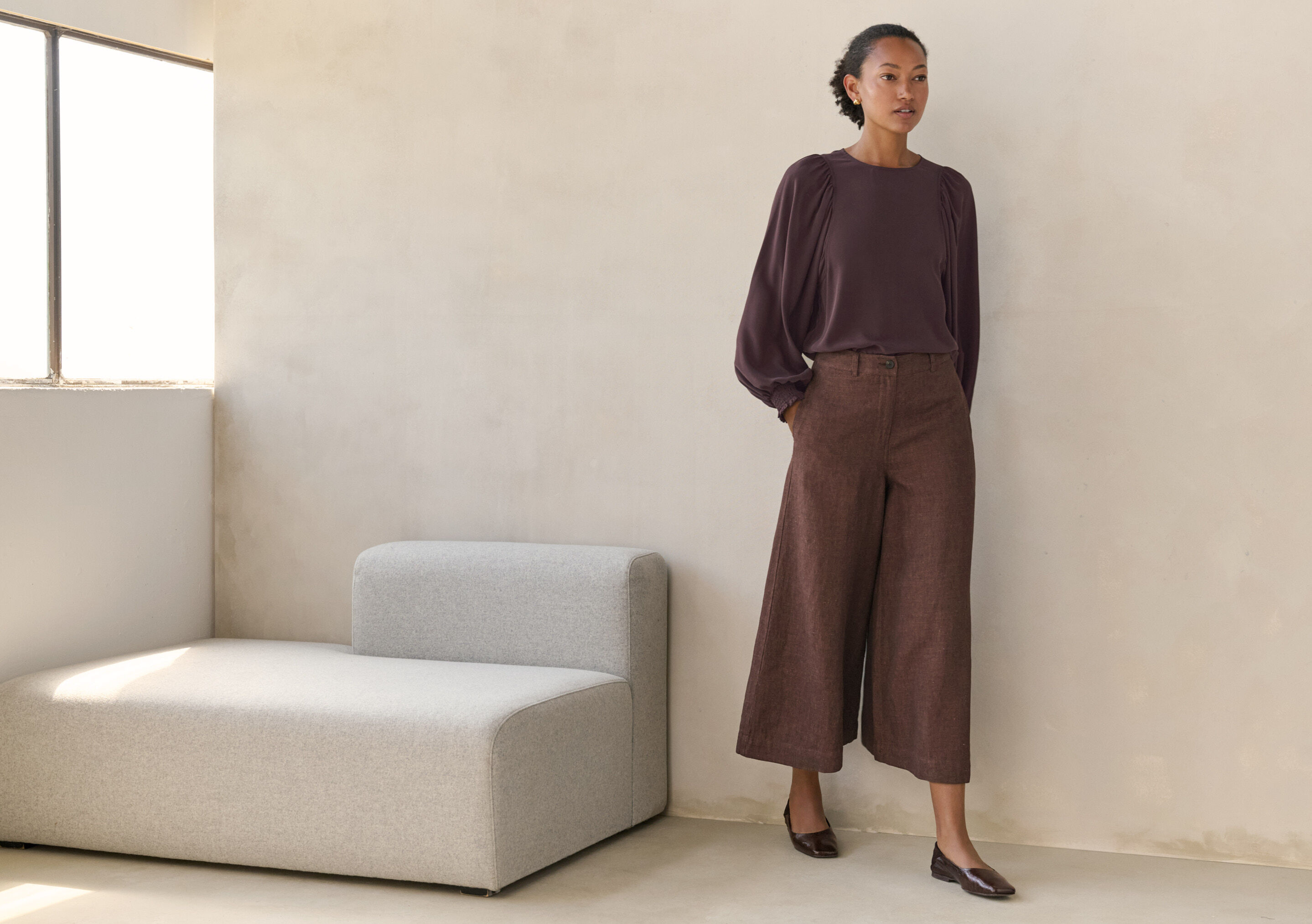 Tailored culottes