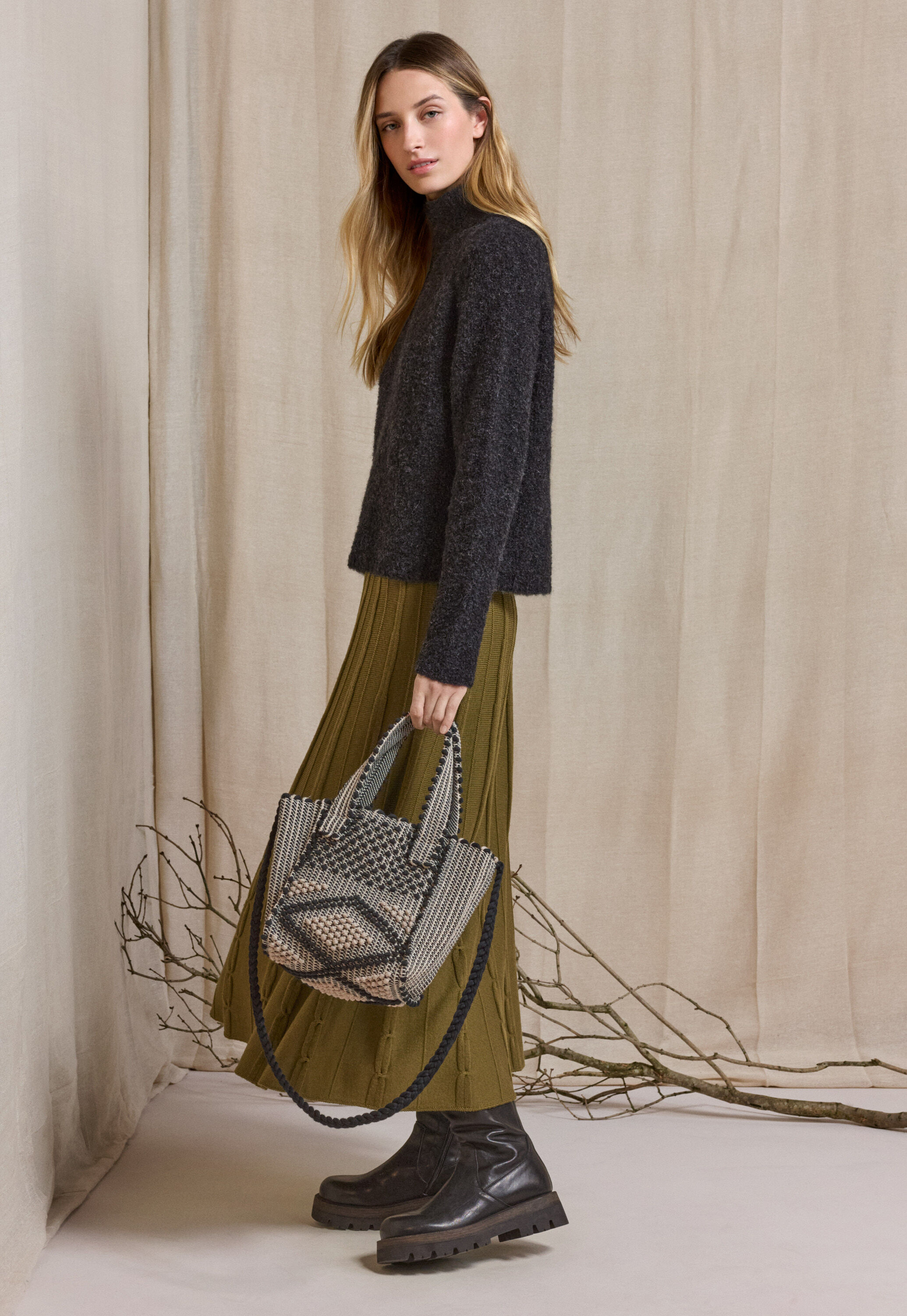 Knotted bag