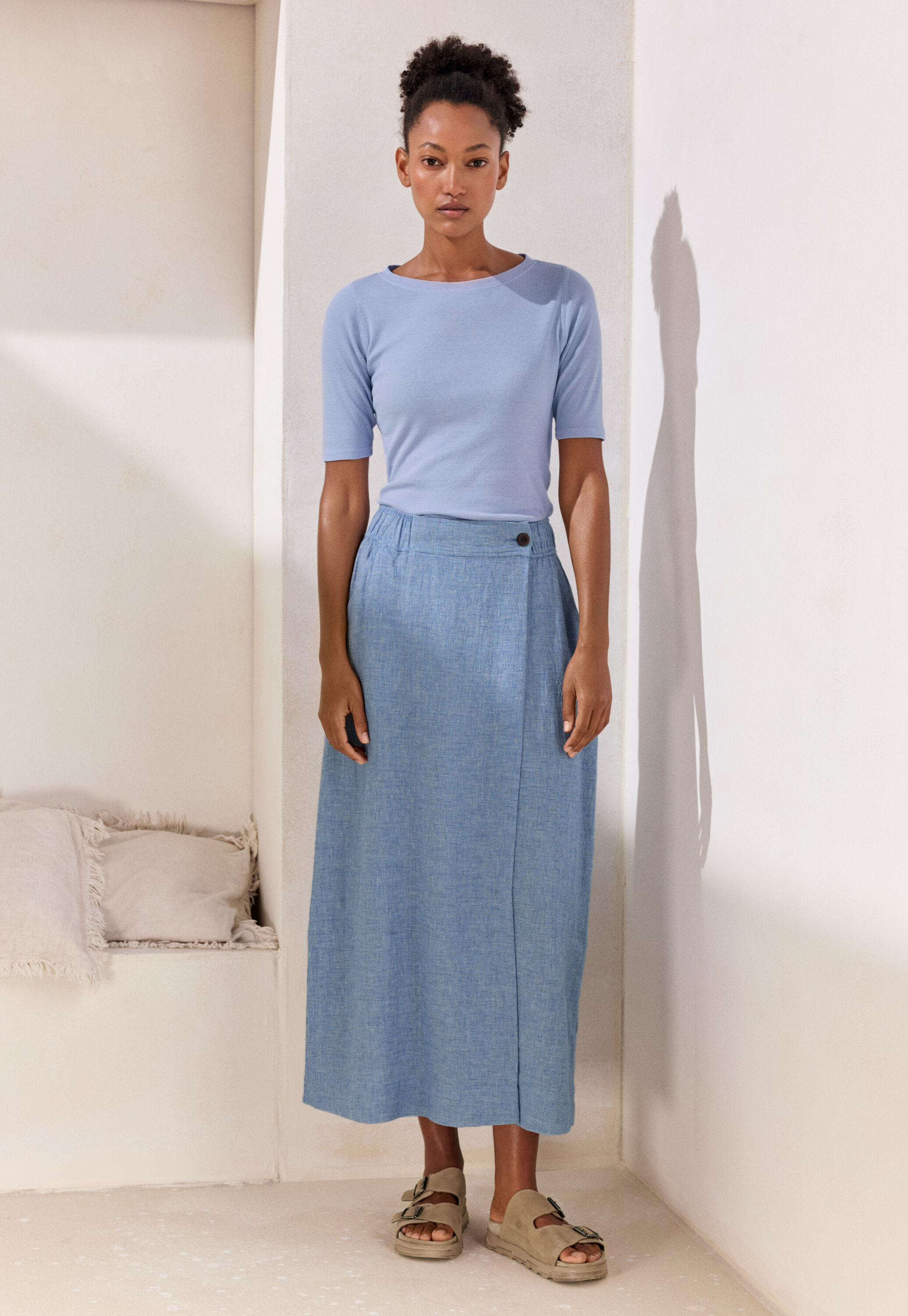 A-line skirt