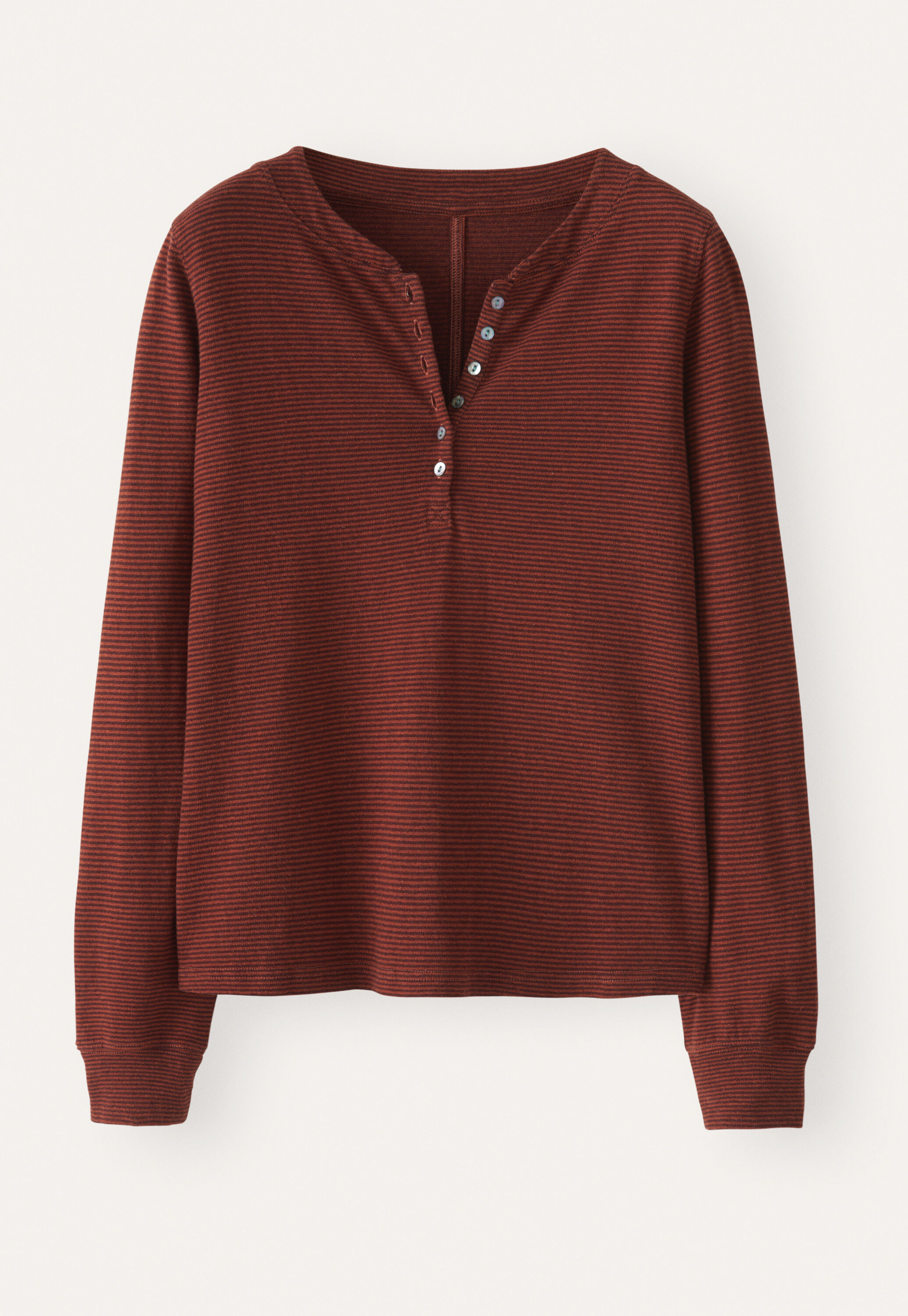 Striped Henley top