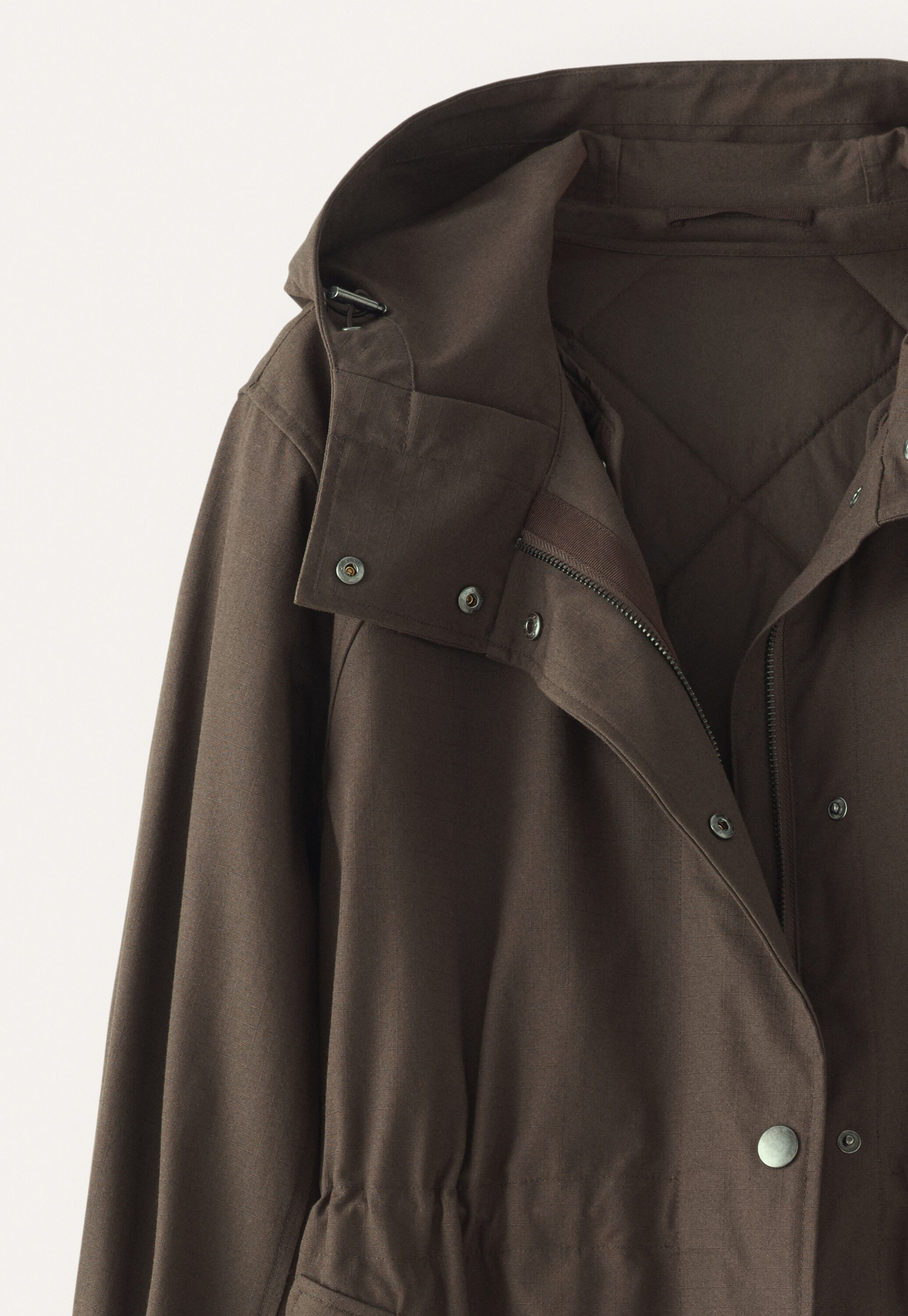 Hooded parka