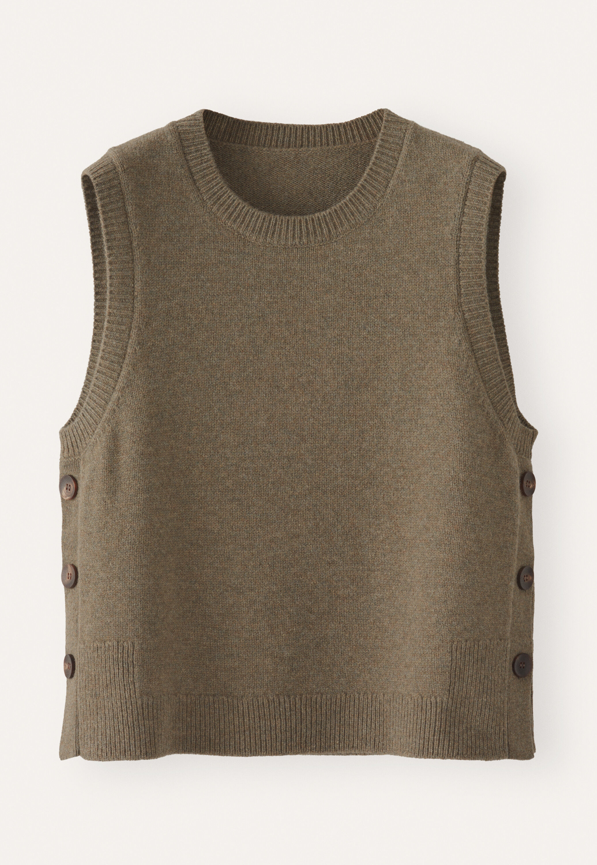 Sleeveless sweater