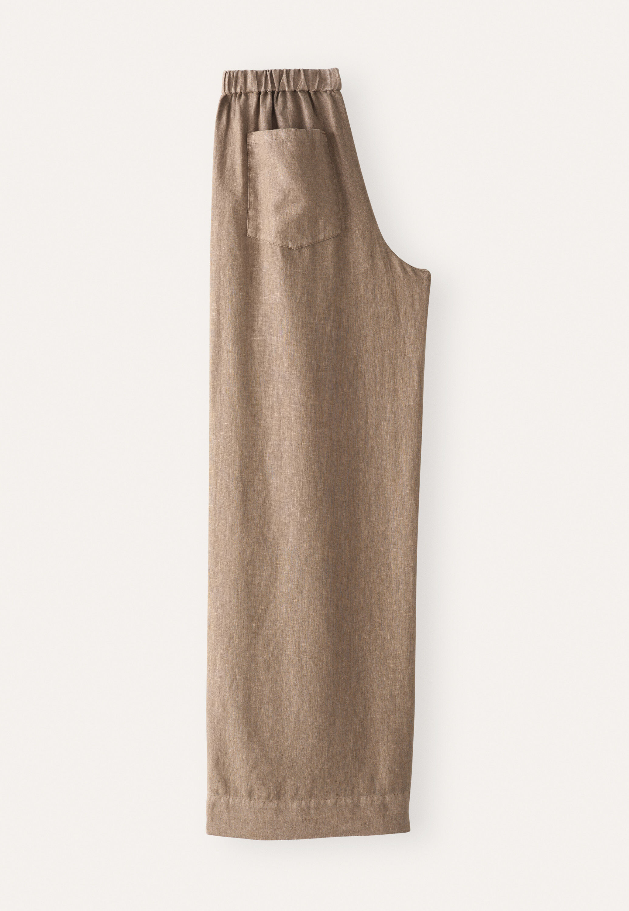 Wide-leg pull-on trousers