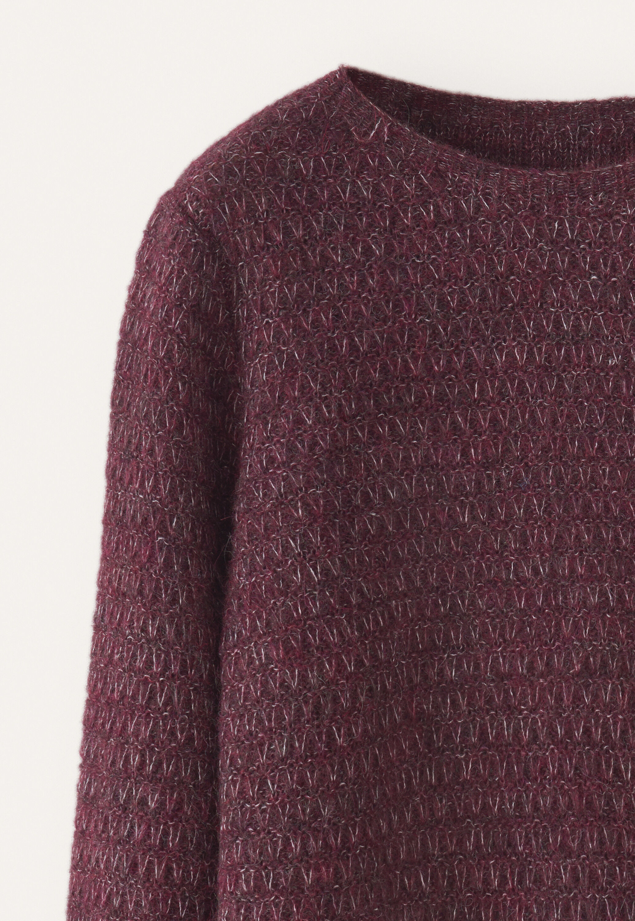 Tuck-stitch sweater
