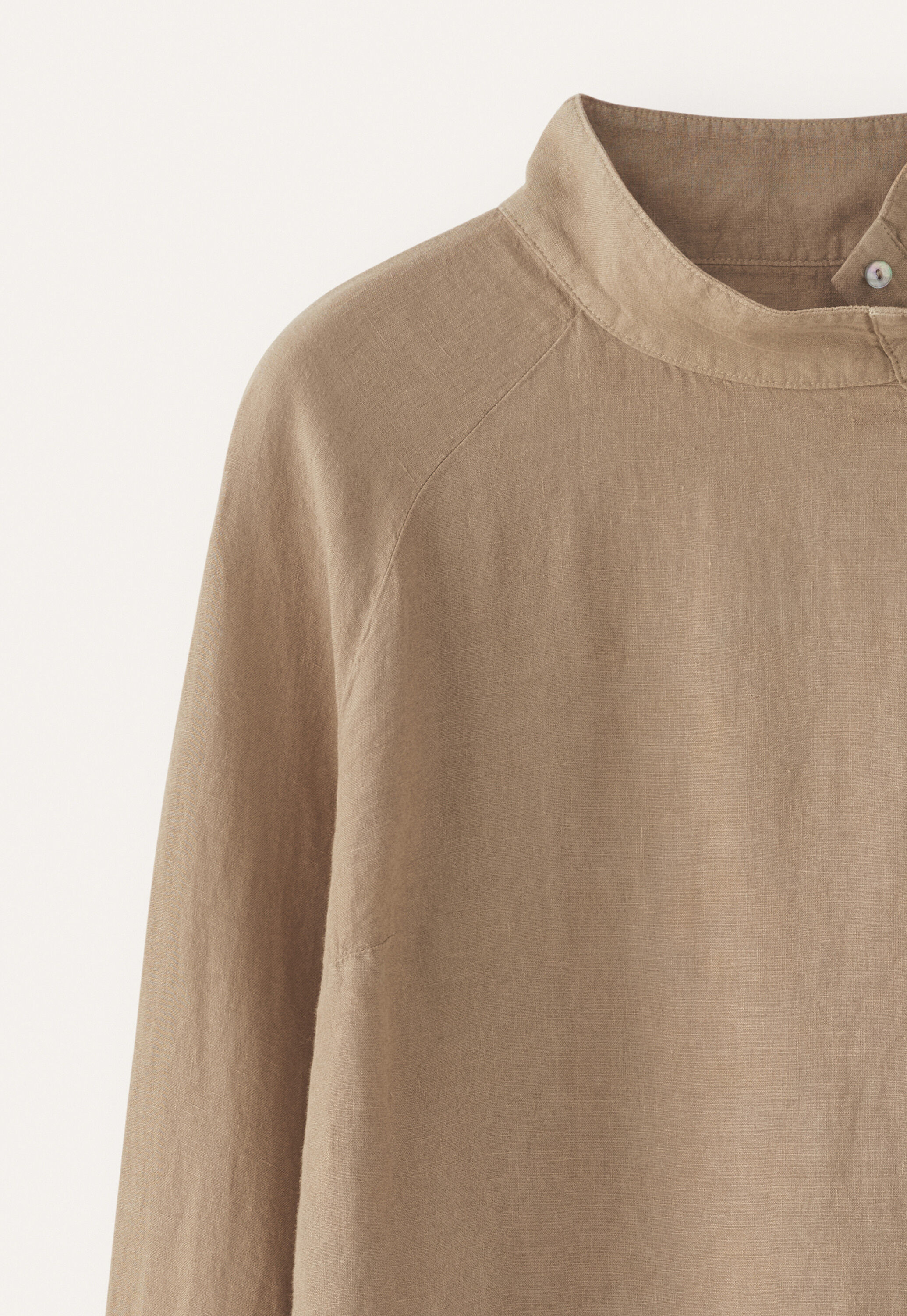 Funnel neck blouse