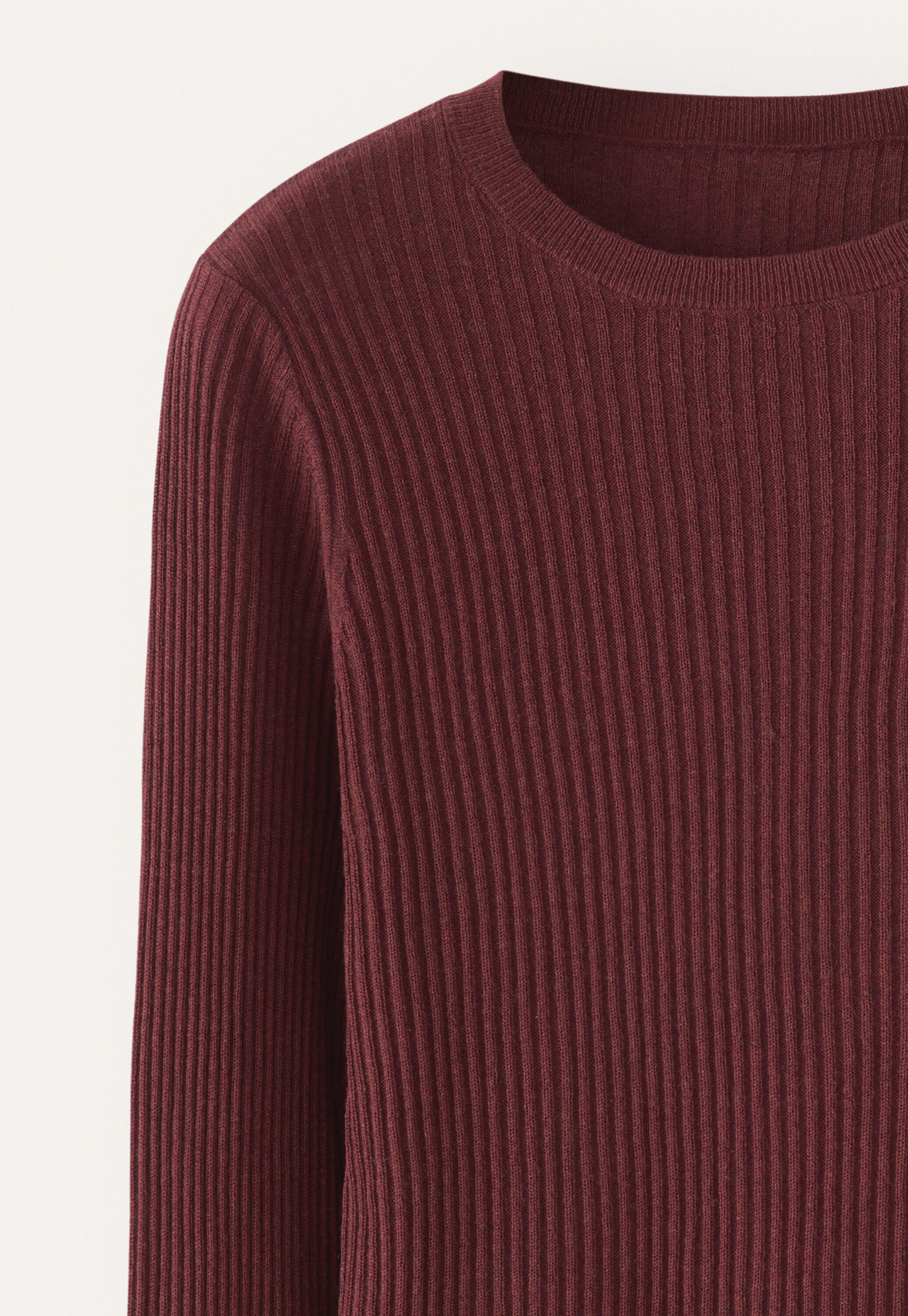 Ribbed sweater