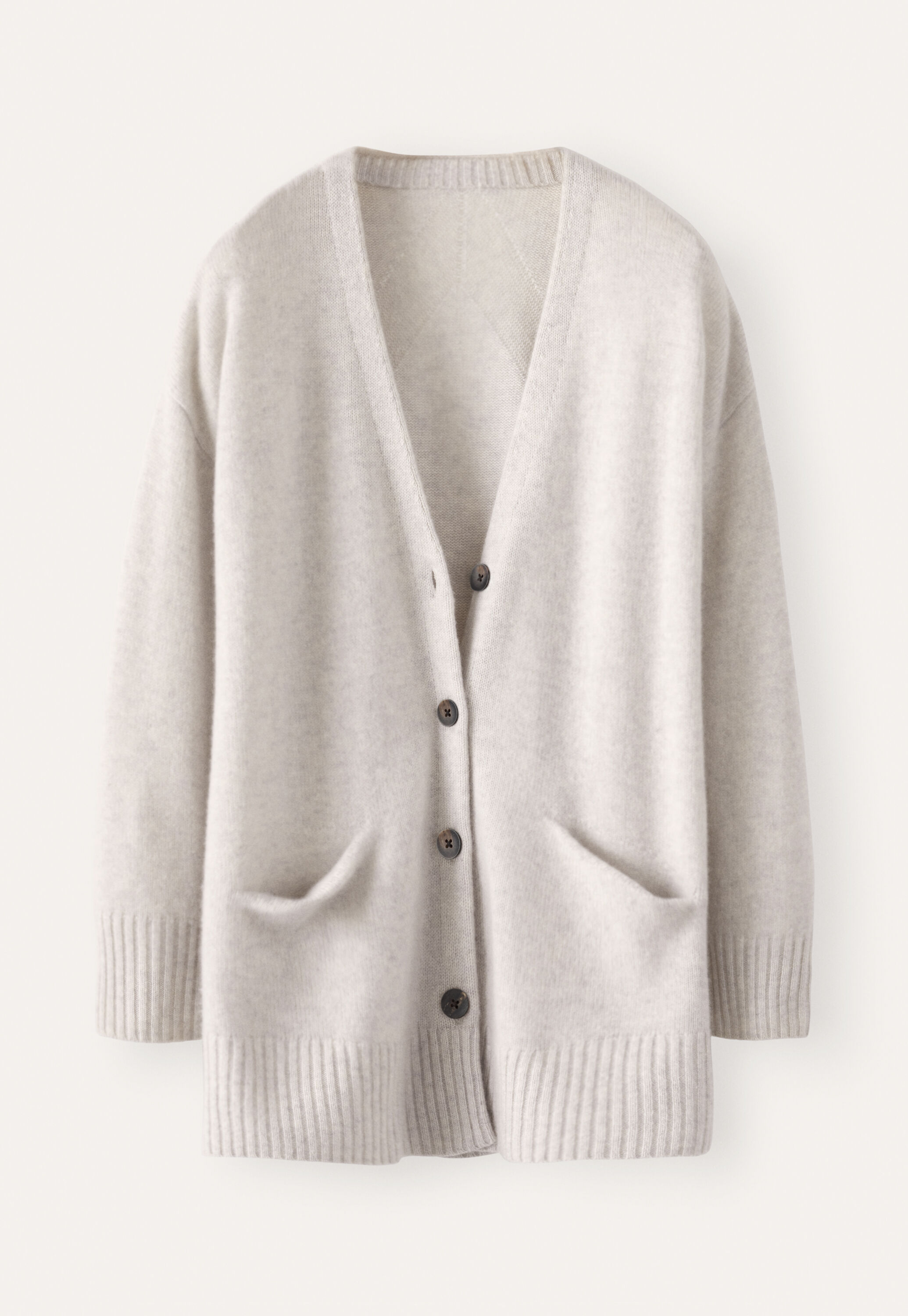 V-neck cardigan