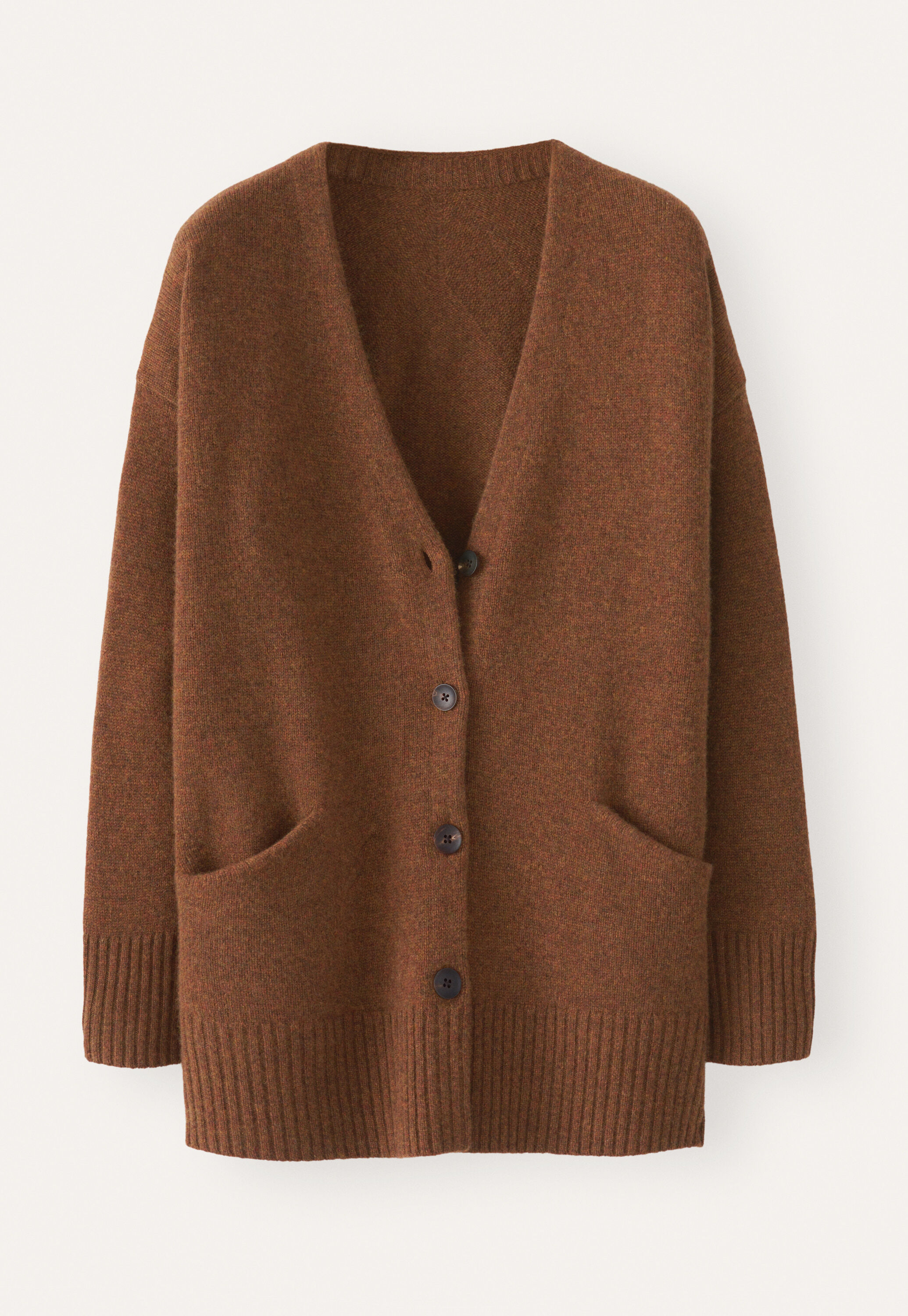 V-neck cardigan