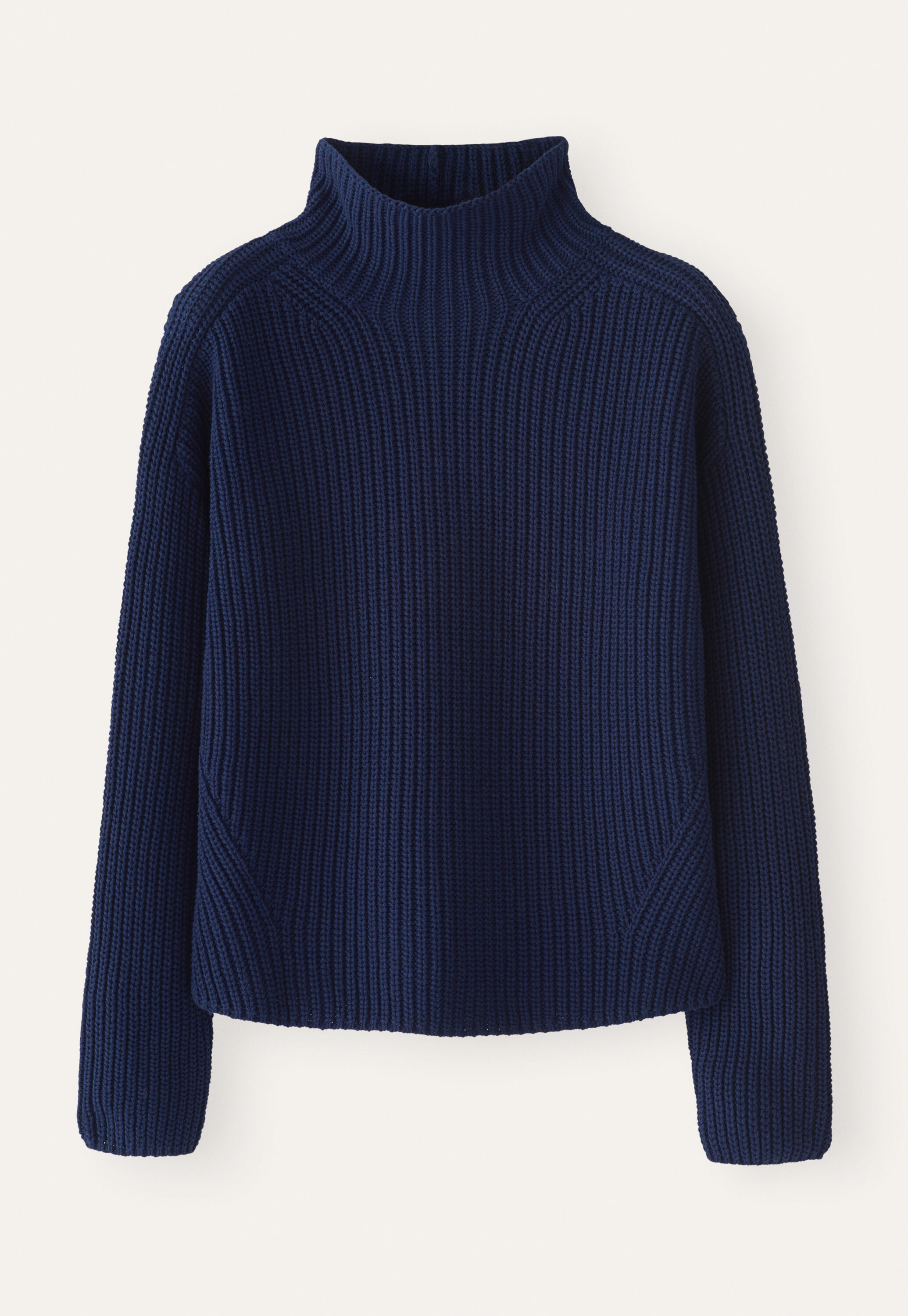 Funnel-neck sweater