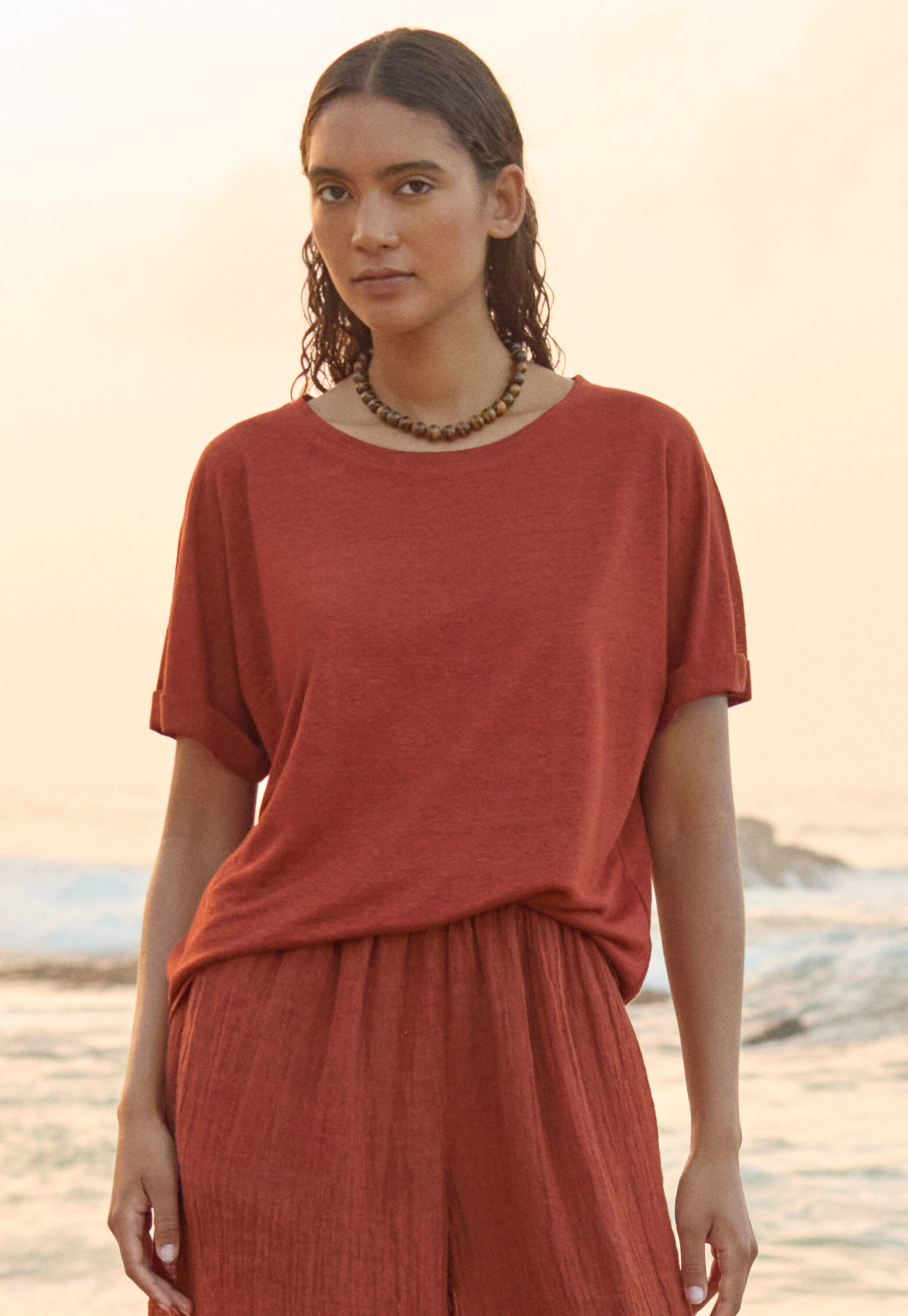 Bead necklace