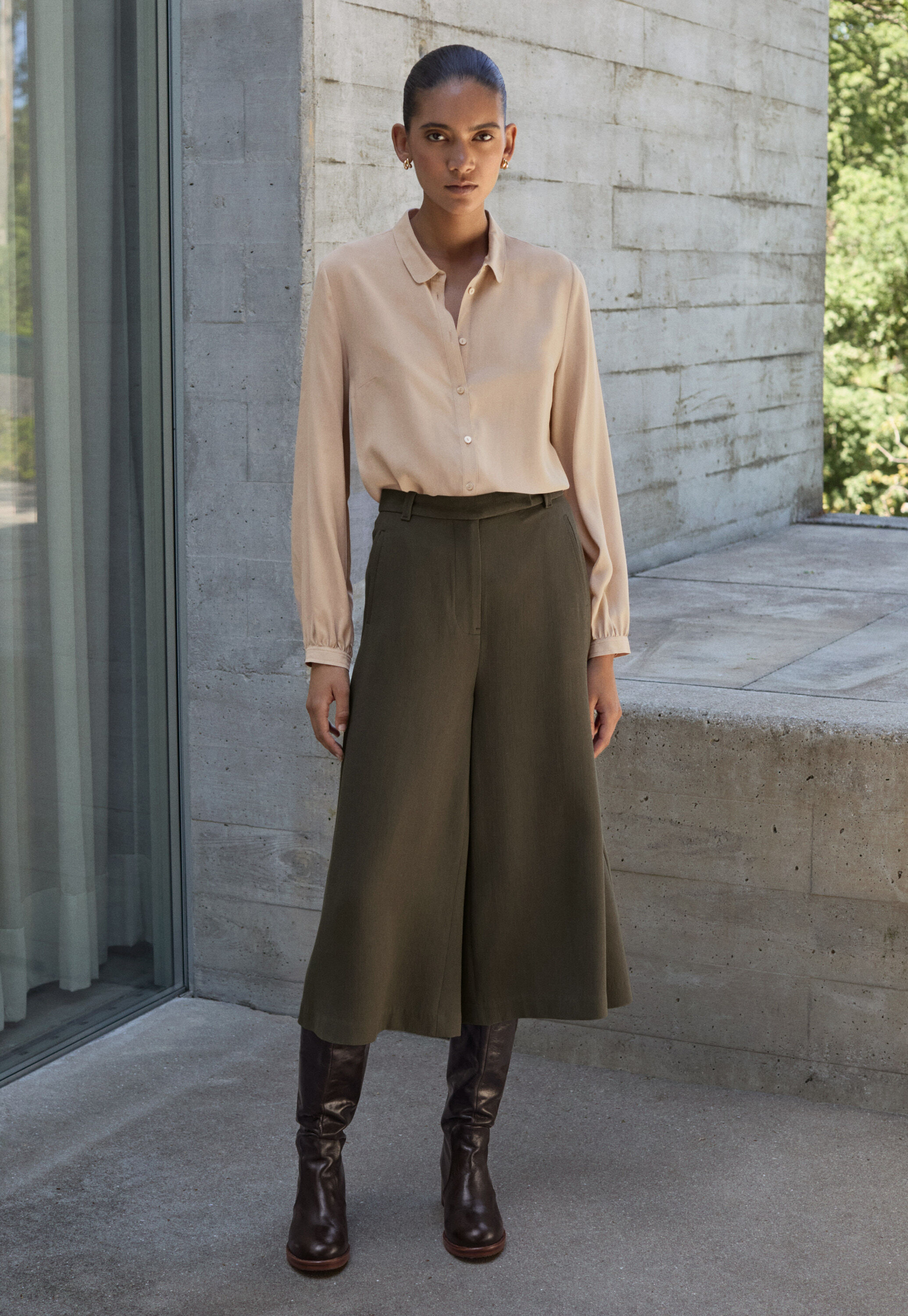 Tailored culottes