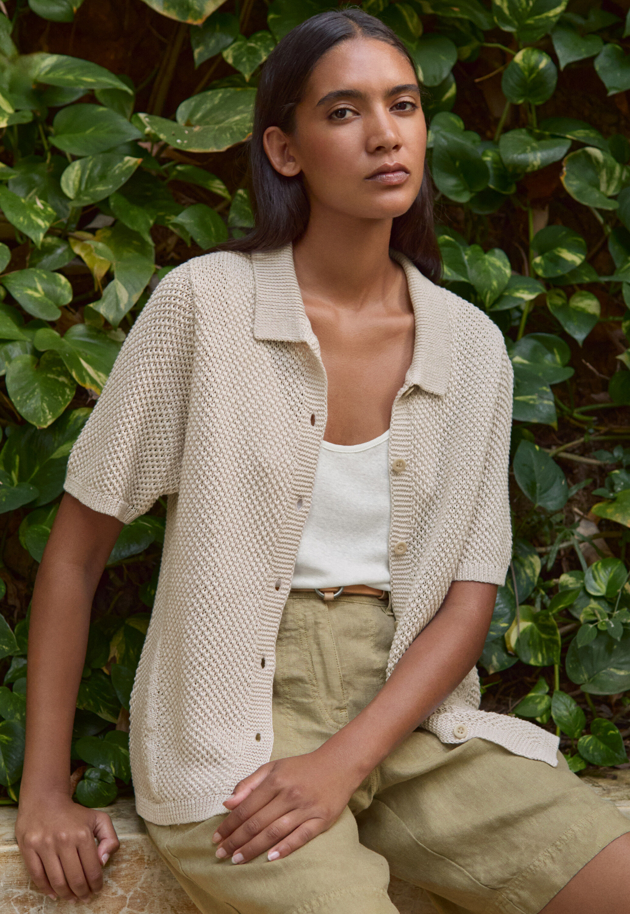 Ribbed vest