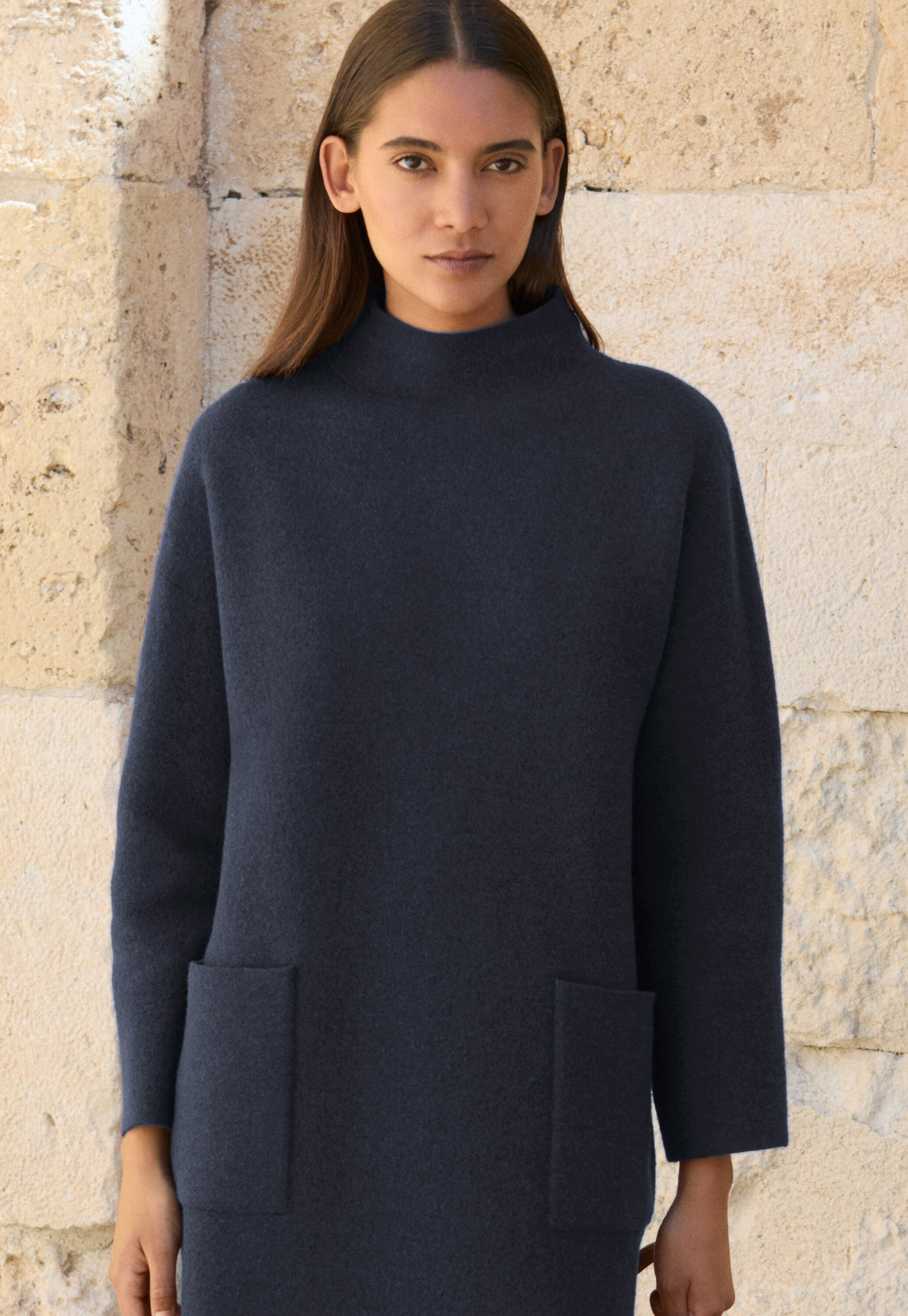 Patch-pocket dress
