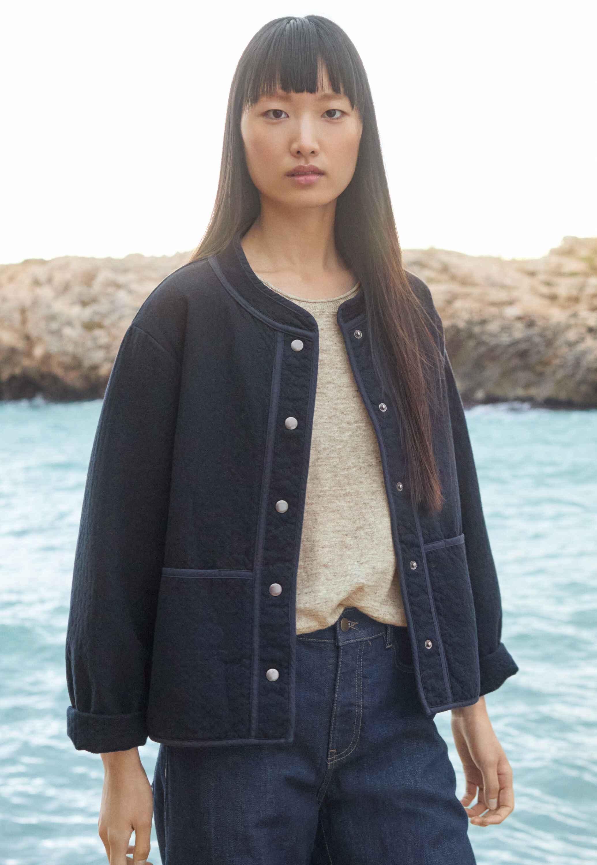 Double-cloth jacket
