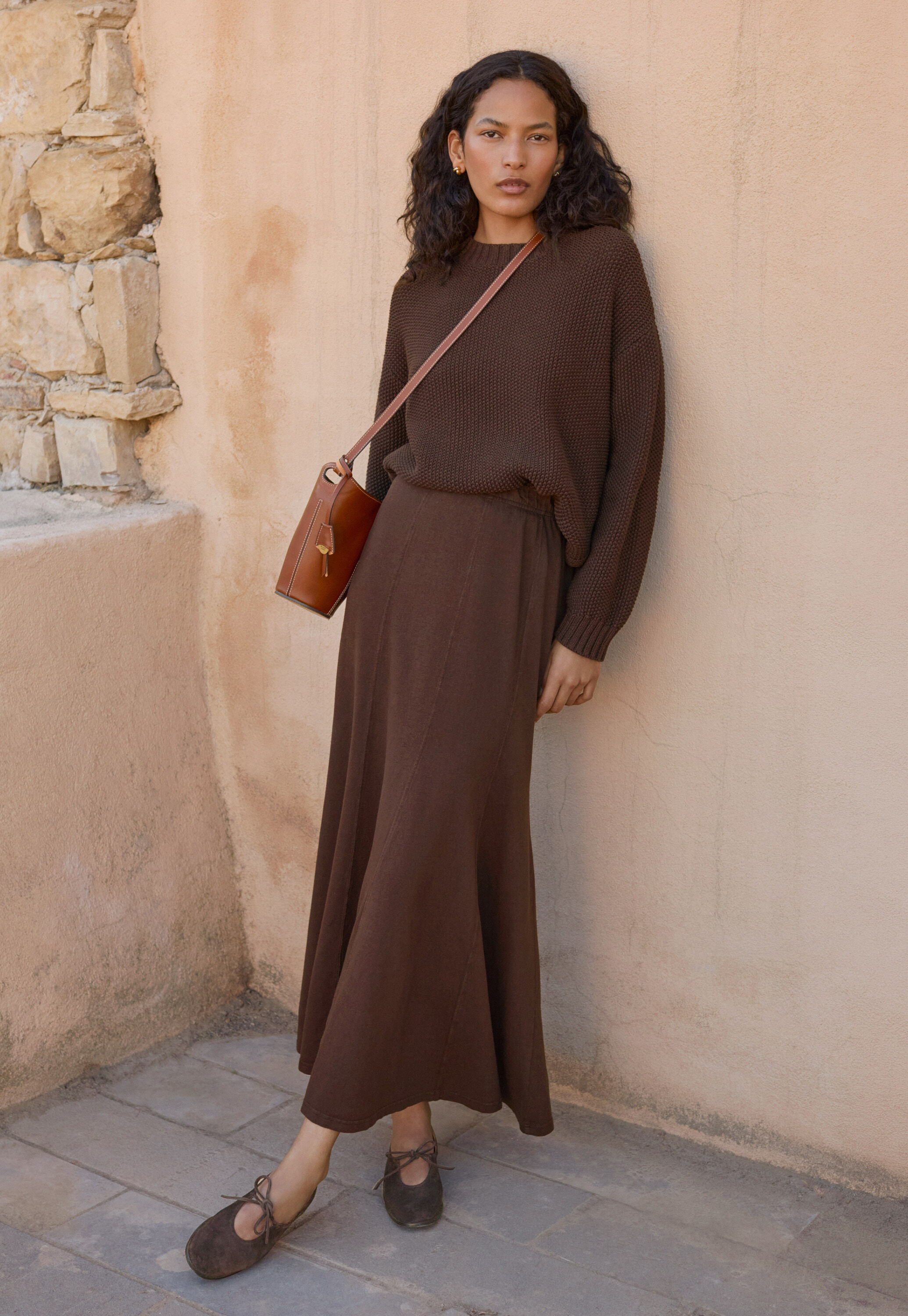 Jersey skirt