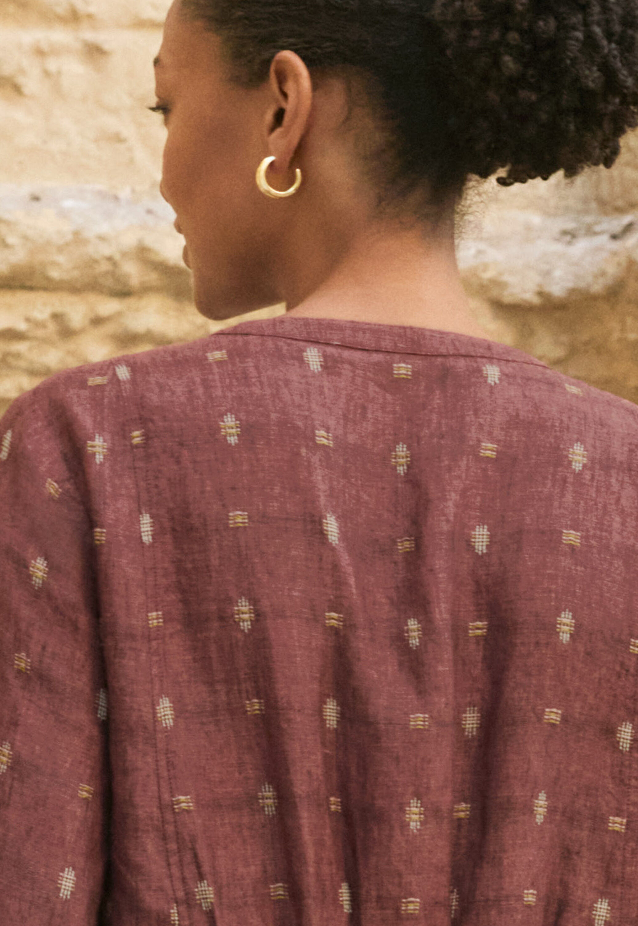 Hoop earrings