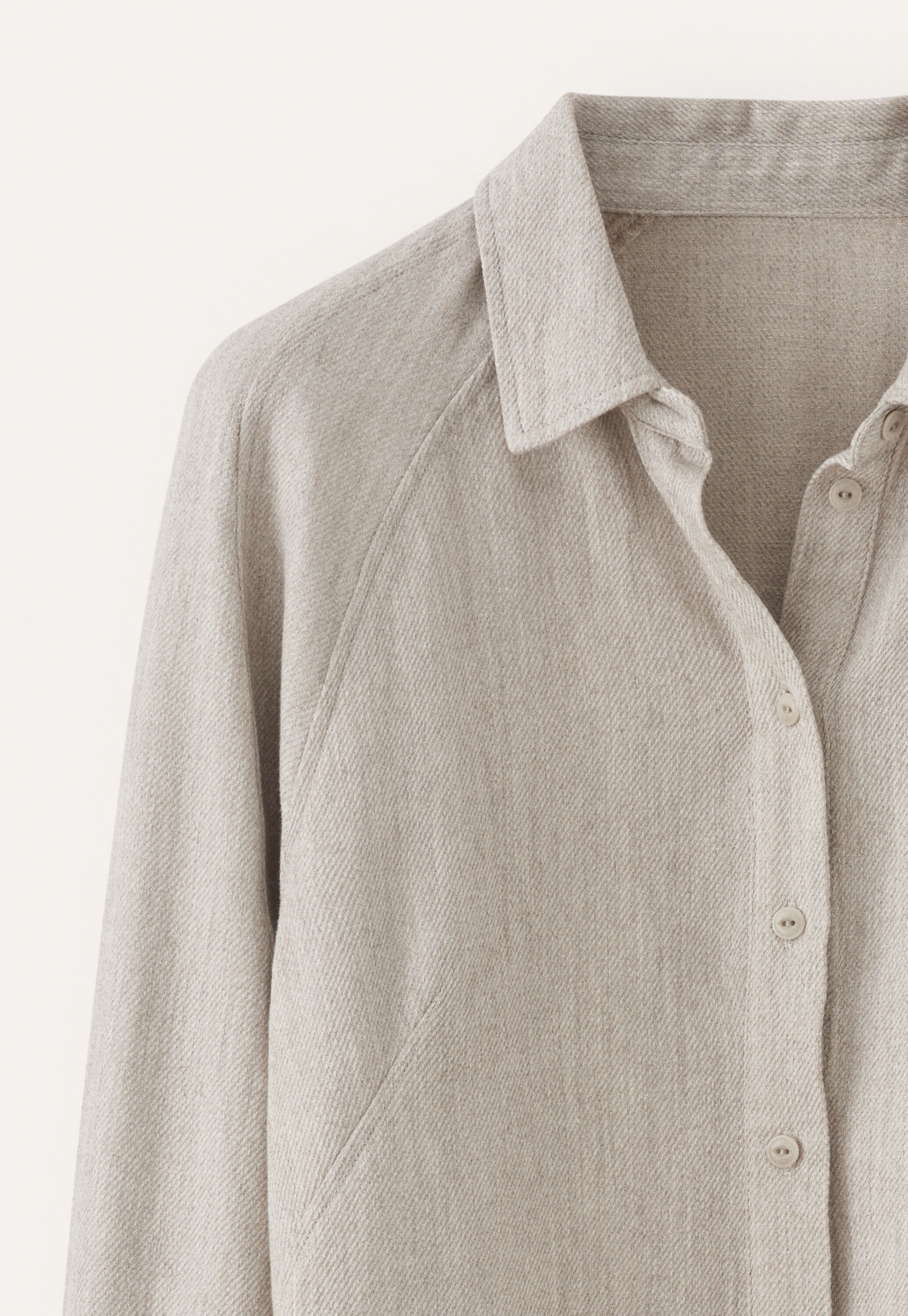 Raglan-sleeve blouse